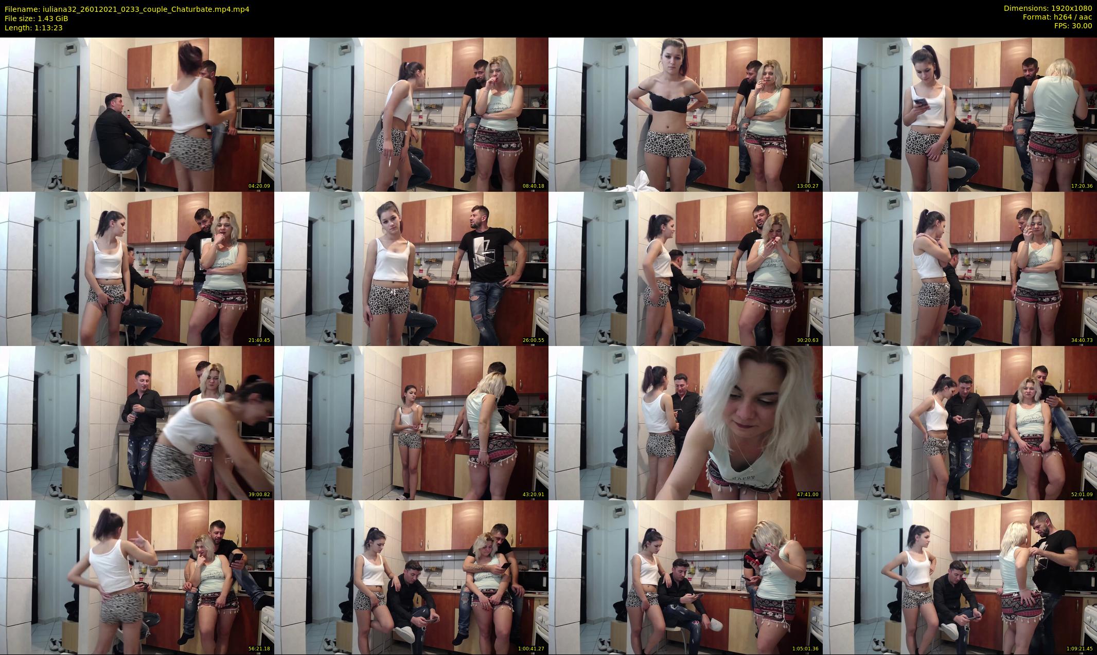 iuliana32 — 74 minute Chaturbate couple cam show recording, 1080p, Jan 26, 2021