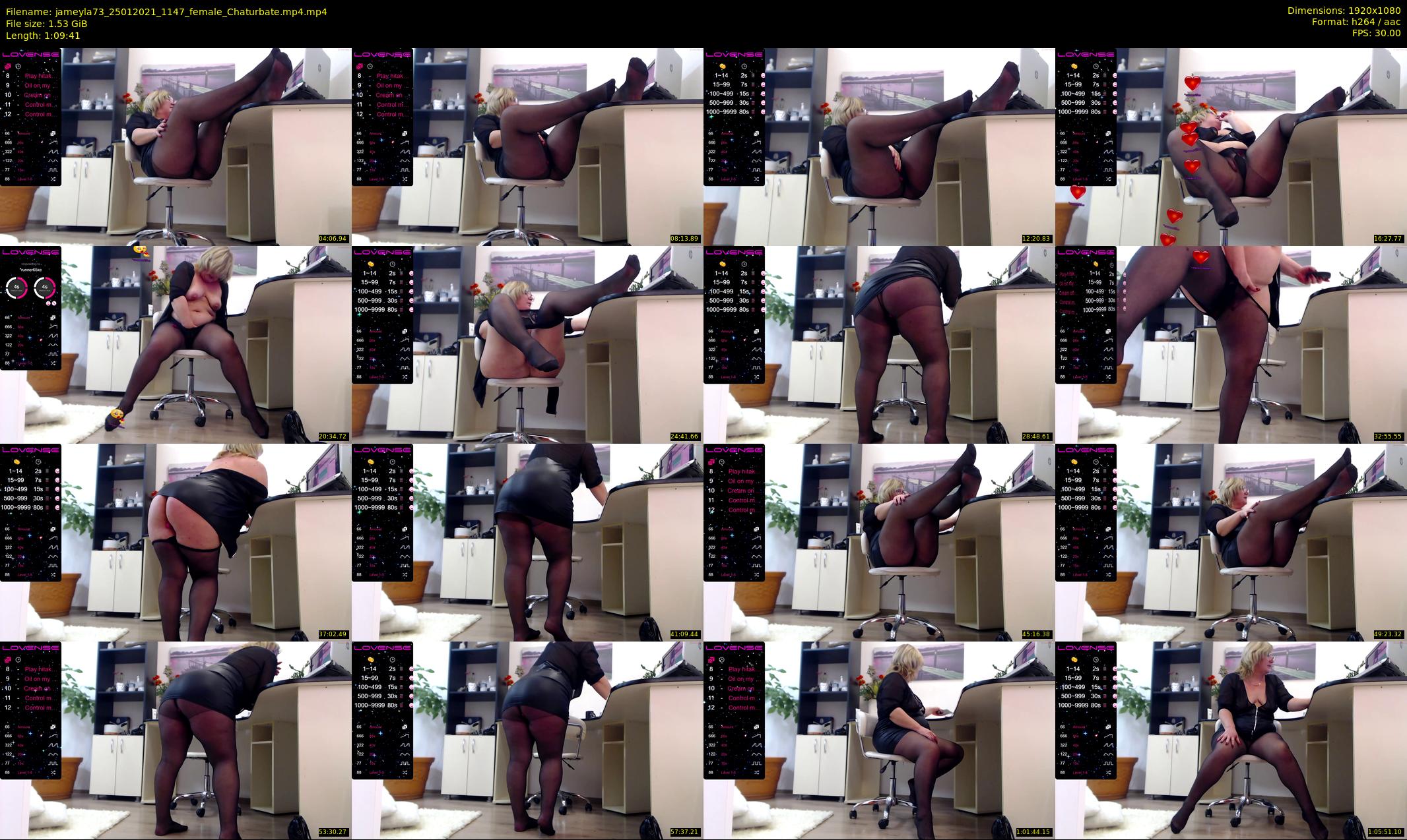jameyla73 — 70 minute Chaturbate female cam show recording, 1080p, Jan 25, 2021
