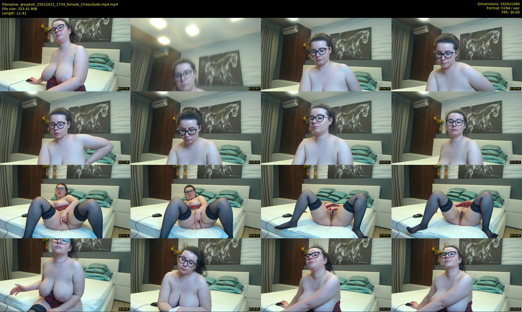 jessykah — 12 minute Chaturbate female cam show recording, 1080p, Jan 25, 2021