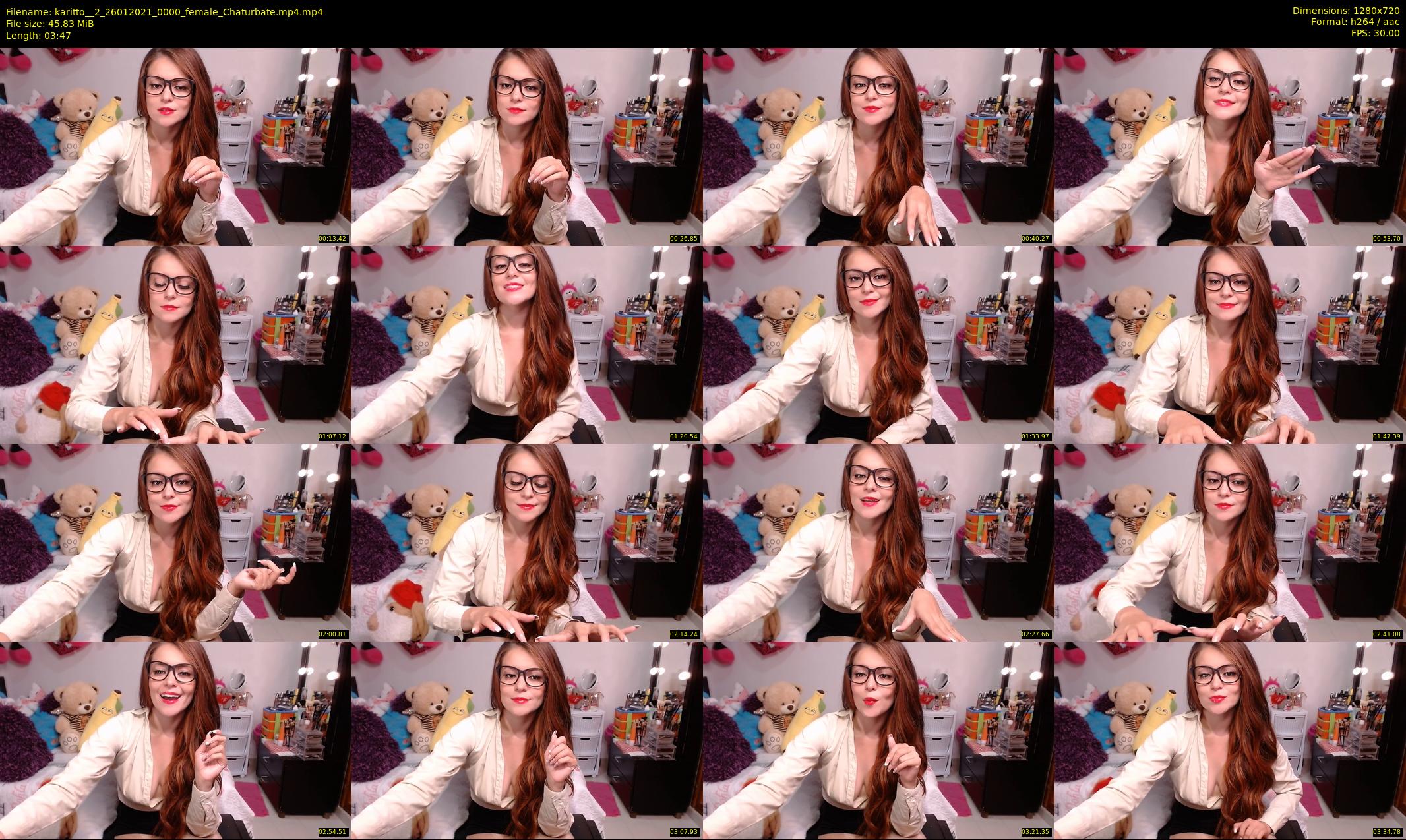 karitto__2 — 4 minute Chaturbate female cam show recording, 720p, Jan 26, 2021