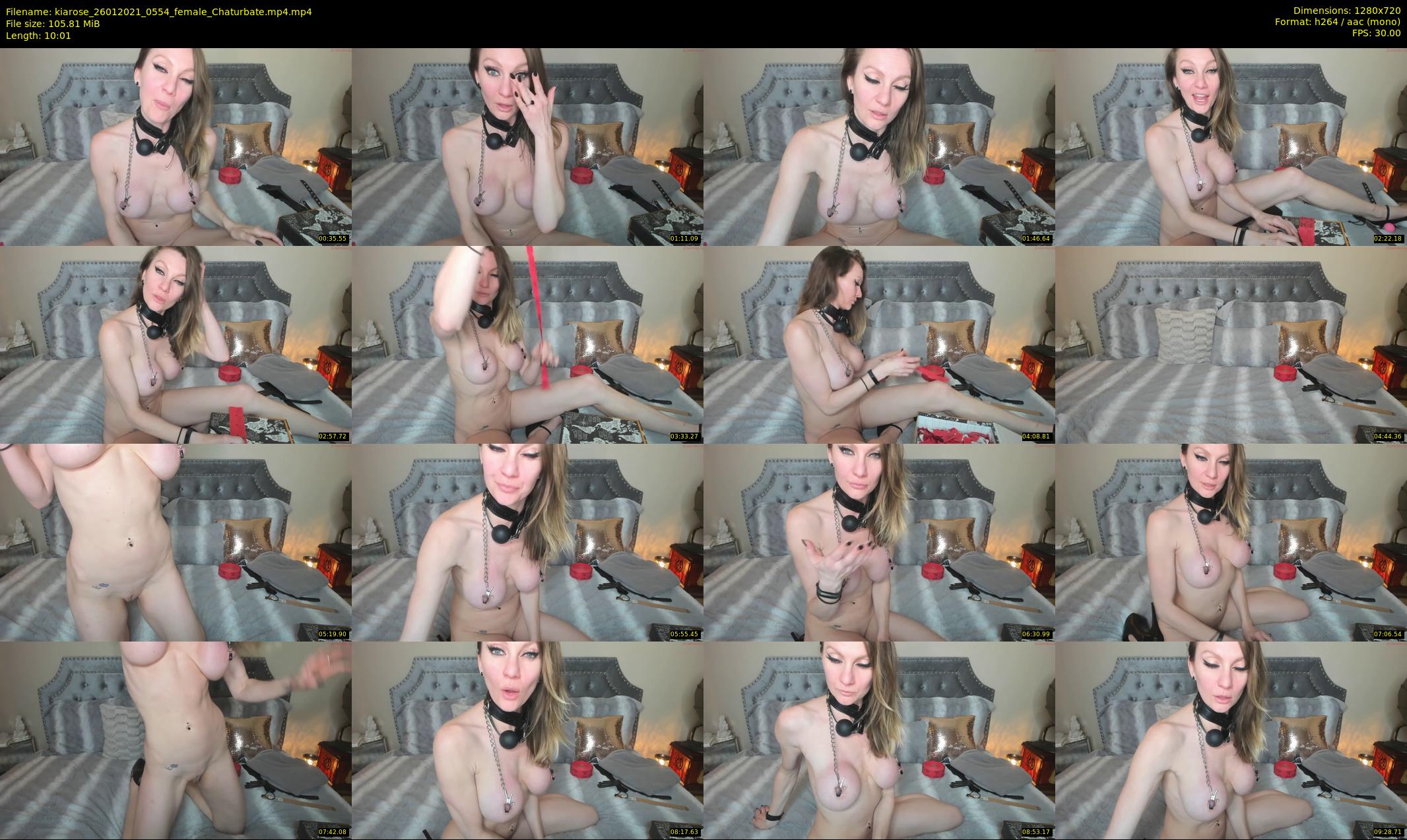 kiarose — 11 minute Chaturbate female cam show recording, 720p, Jan 26, 2021