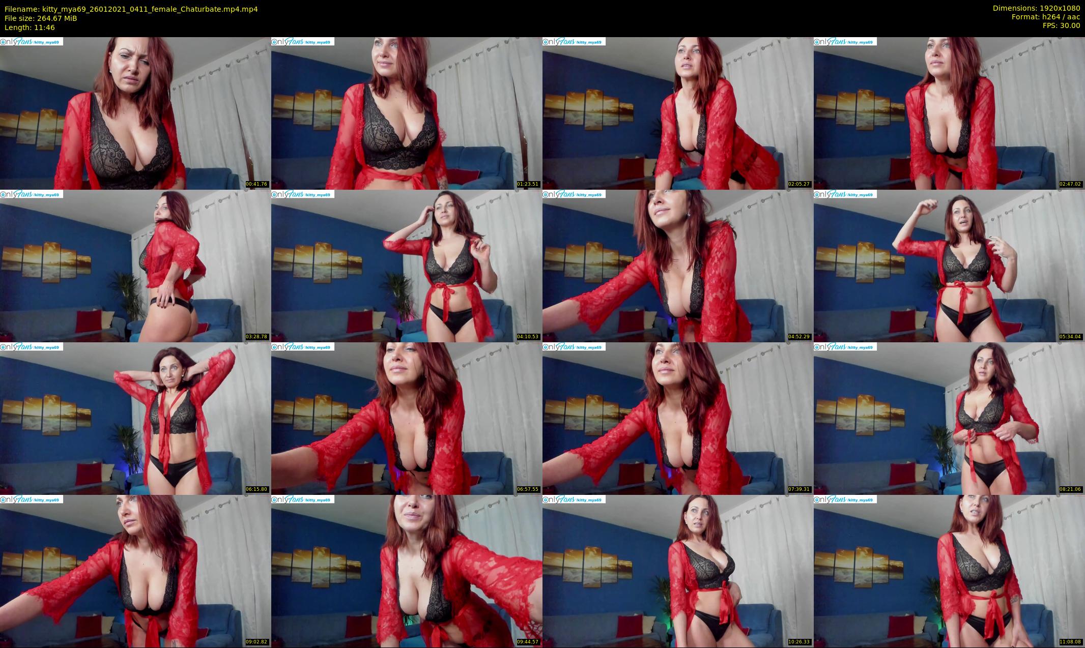 kitty_mya69 — 12 minute Chaturbate female cam show recording, 1080p, Jan 26, 2021