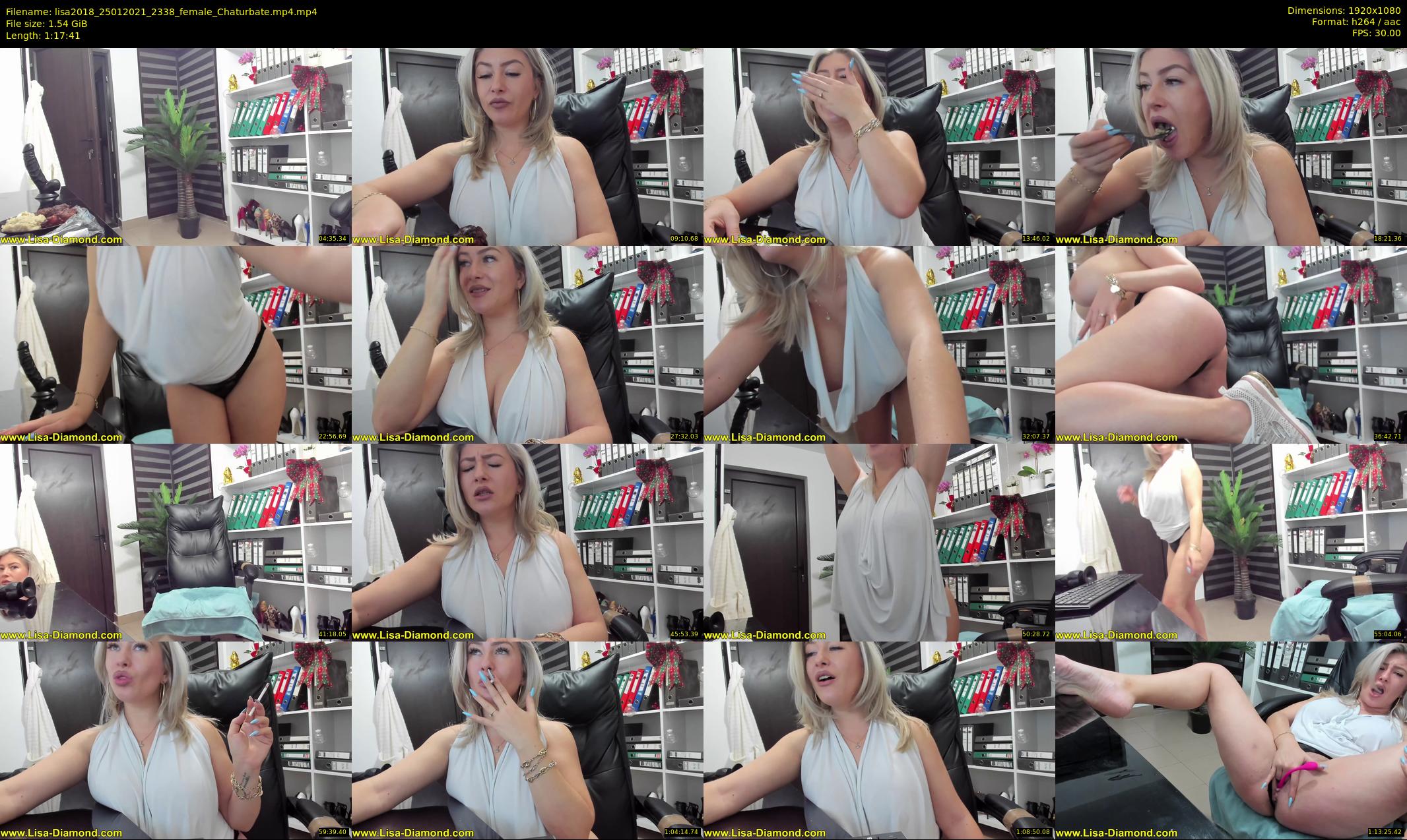 lisa2018 — 78 minute Chaturbate female cam show recording, 1080p, Jan 25, 2021