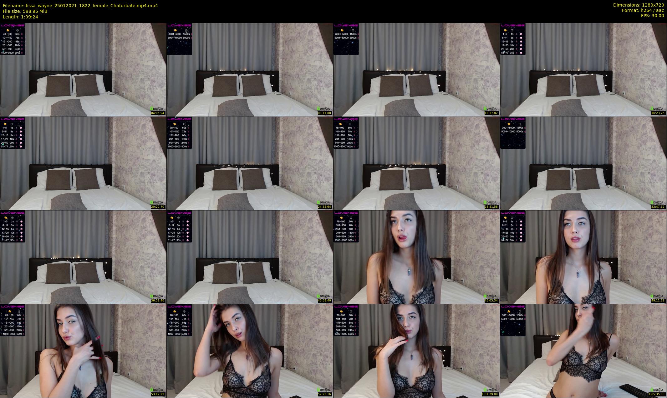 lissa_wayne — 70 minute Chaturbate female cam show recording, 720p, Jan 25, 2021