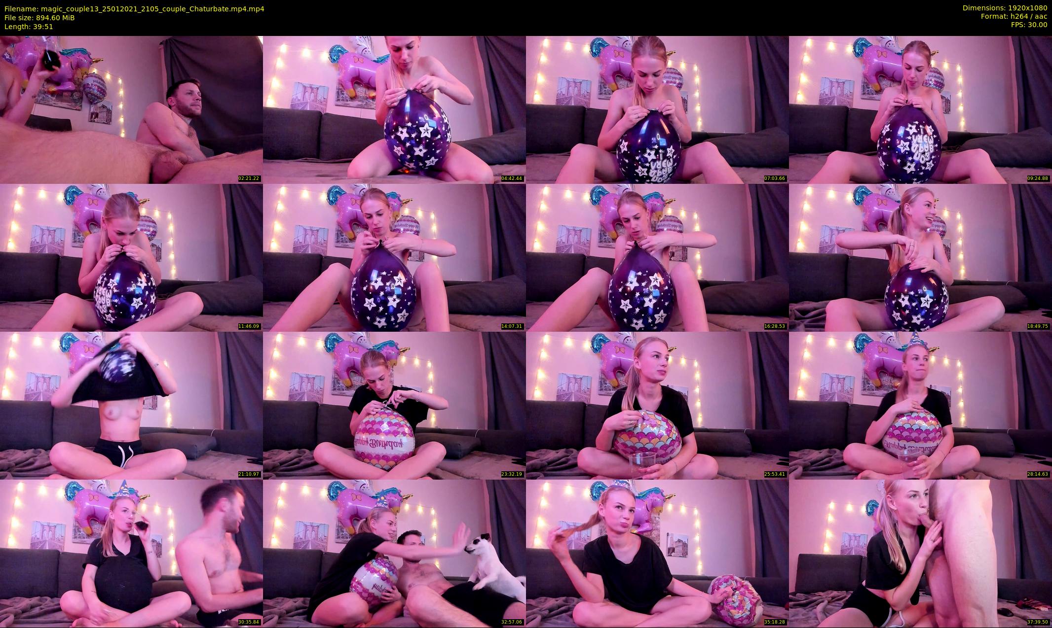 magic_couple13 — 40 minute Chaturbate couple cam show recording, 1080p, Jan 25, 2021