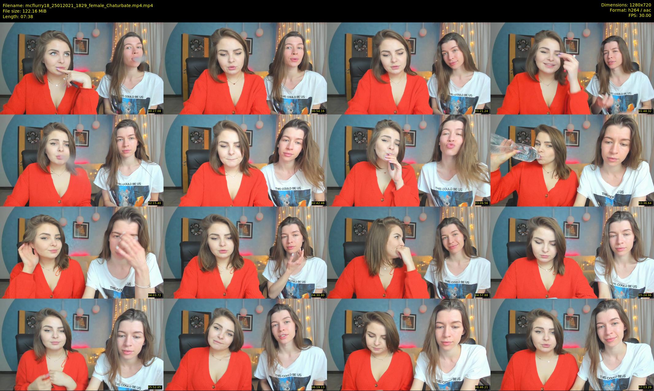 mcflurry18 — 8 minute Chaturbate female cam show recording, 720p, Jan 25, 2021