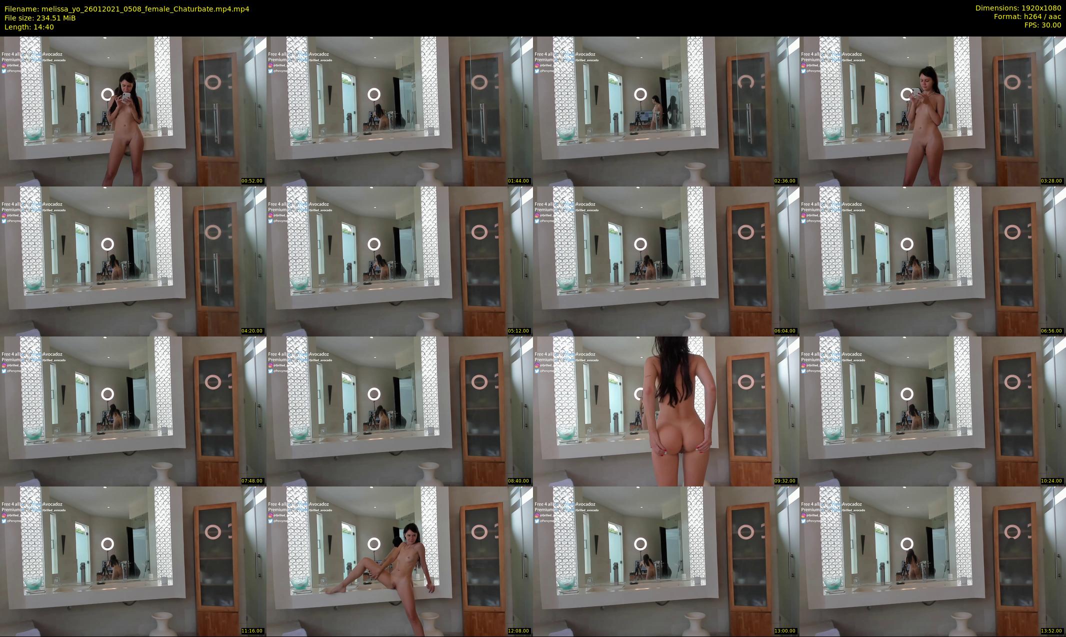 melissa_yo — 15 minute Chaturbate female cam show recording, 1080p, Jan 26, 2021