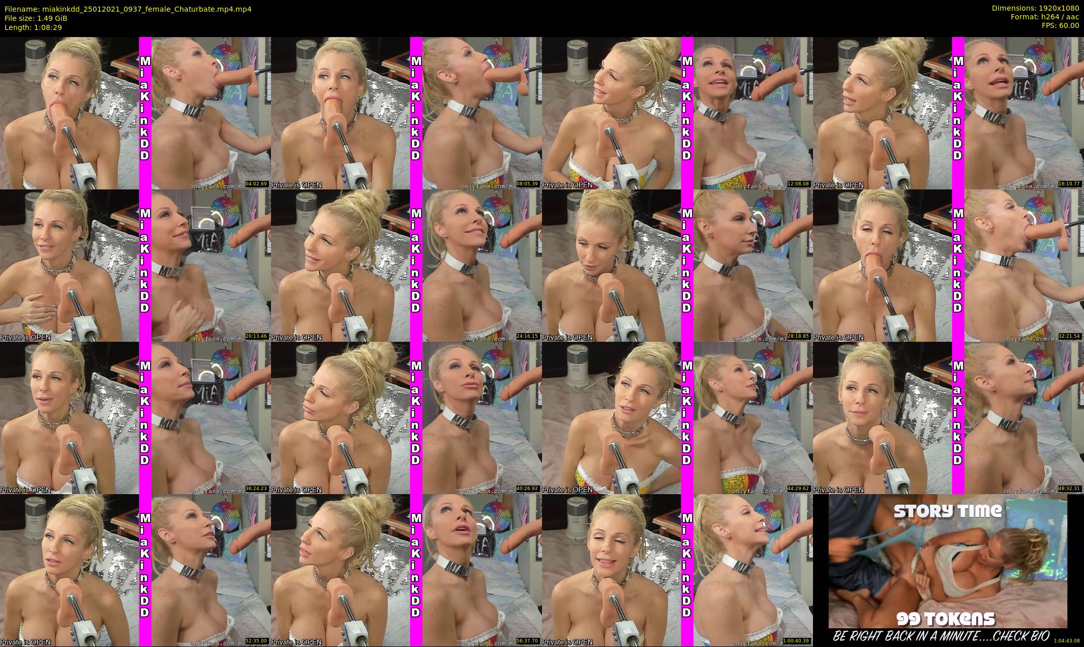 miakinkdd — 69 minute Chaturbate female cam show recording, 1080p, Jan 25, 2021