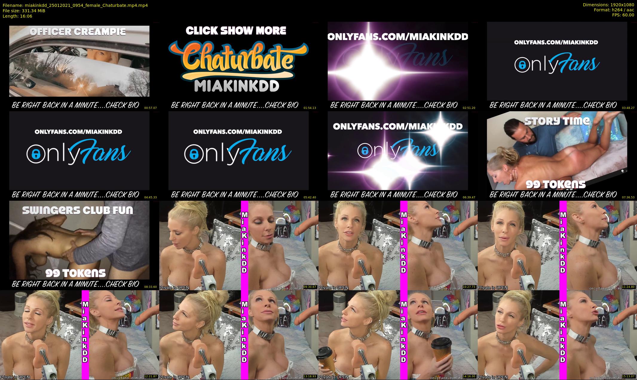 miakinkdd — 17 minute Chaturbate female cam show recording, 1080p, Jan 25, 2021