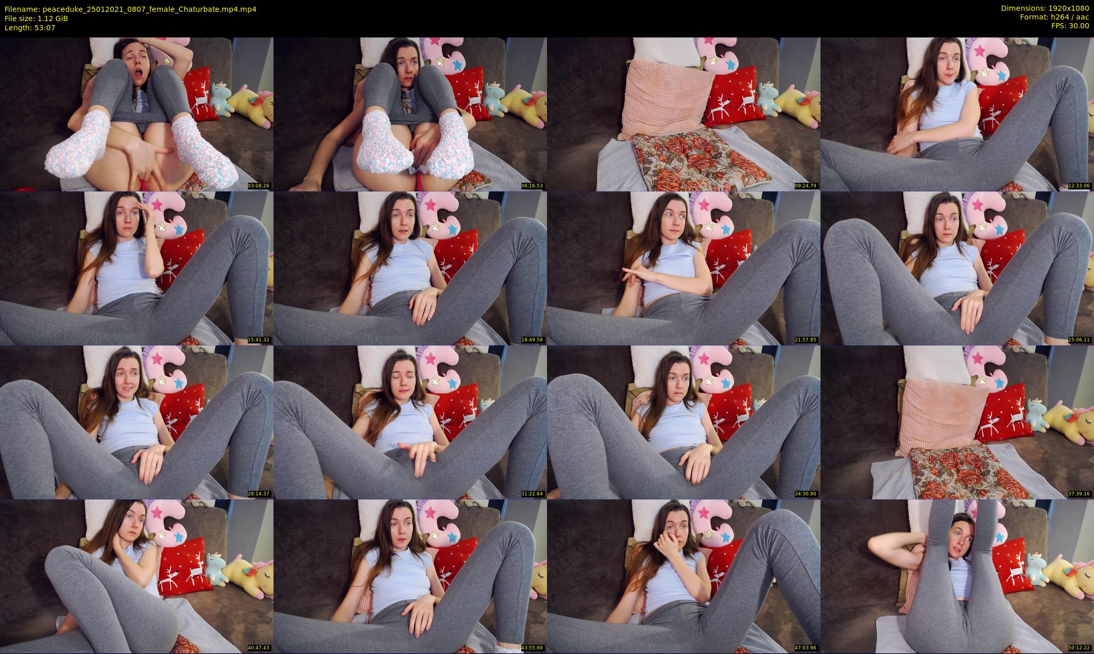 peaceduke — 54 minute Chaturbate female cam show recording, 1080p, Jan 25, 2021