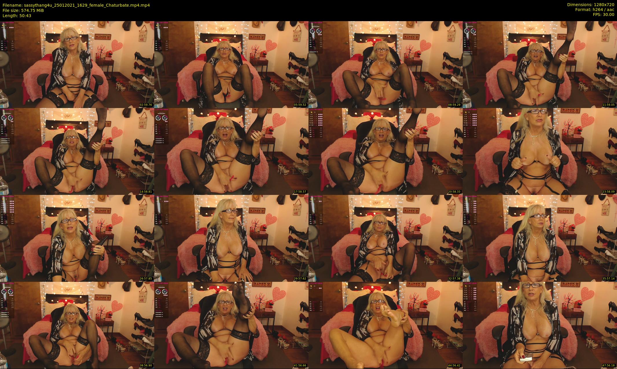 sassythang4u — 51 minute Chaturbate female cam show recording, 720p, Jan 25, 2021