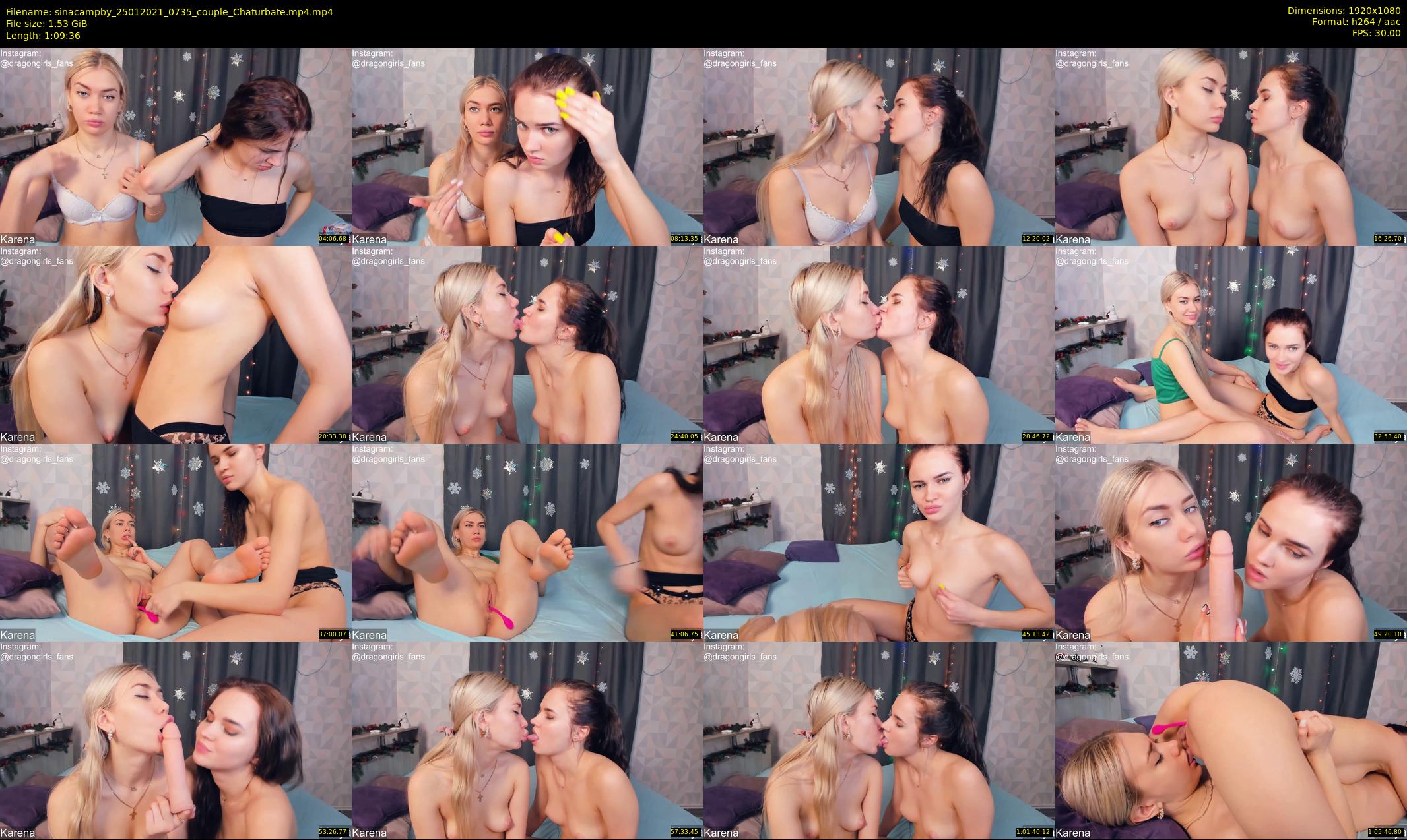 sinacampby — 70 minute Chaturbate couple cam show recording, 1080p, Jan 25, 2021