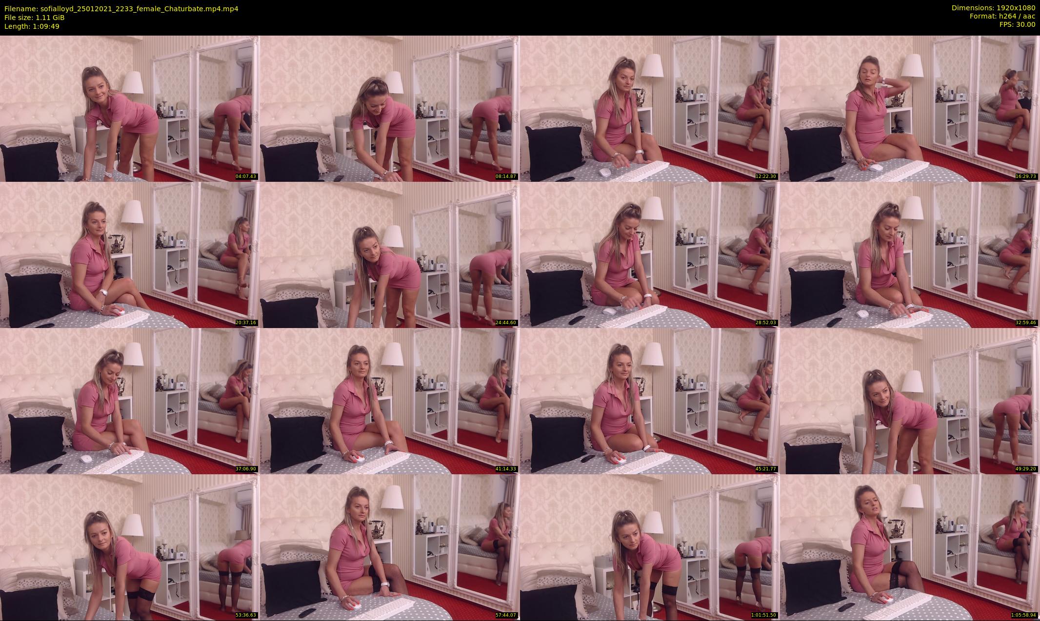 sofialloyd — 70 minute Chaturbate female cam show recording, 1080p, Jan 25, 2021
