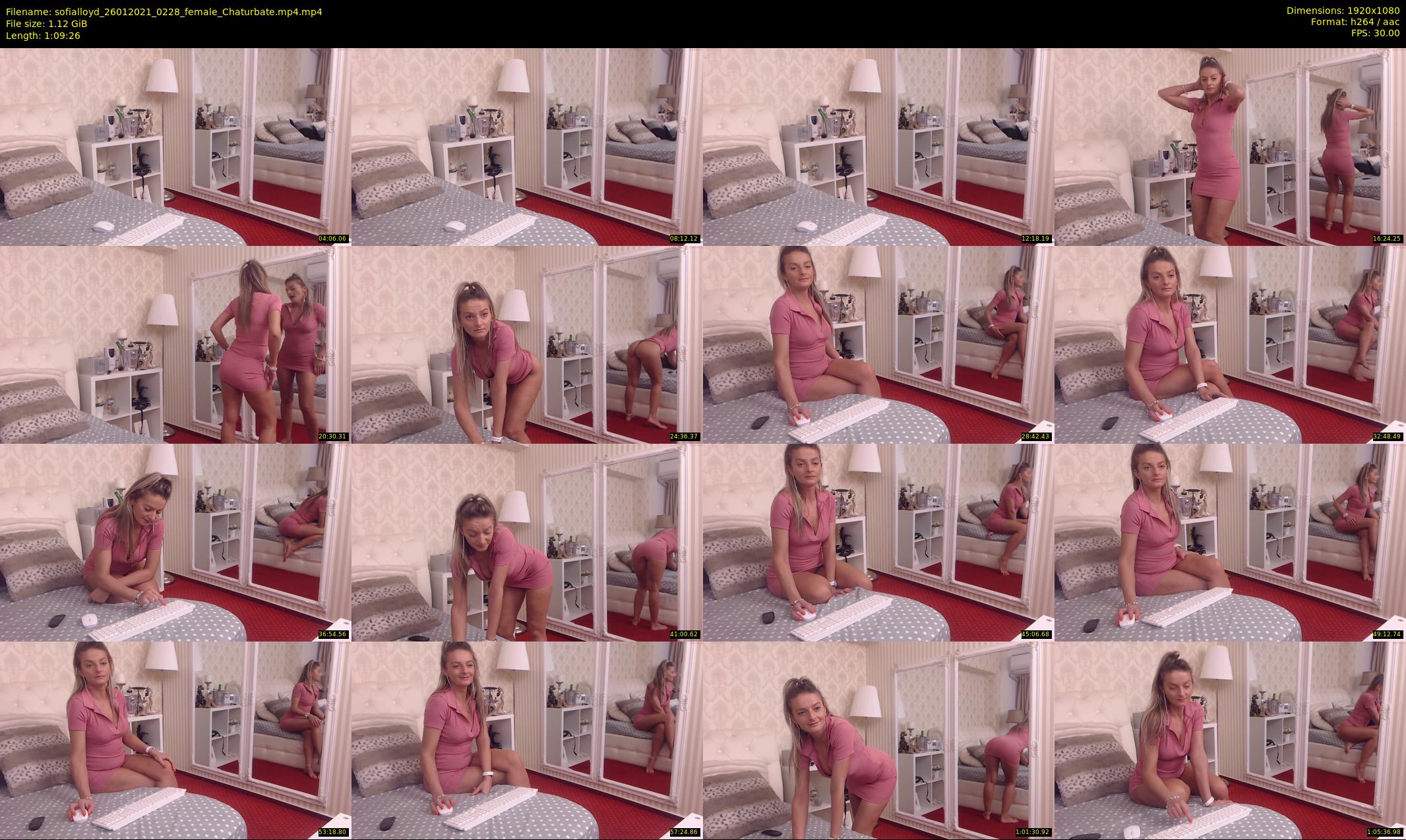 sofialloyd — 70 minute Chaturbate female cam show recording, 1080p, Jan 26, 2021