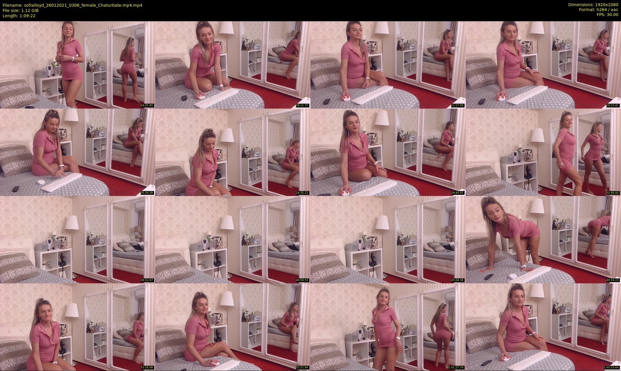 sofialloyd — 70 minute Chaturbate female cam show recording, 1080p, Jan 26, 2021