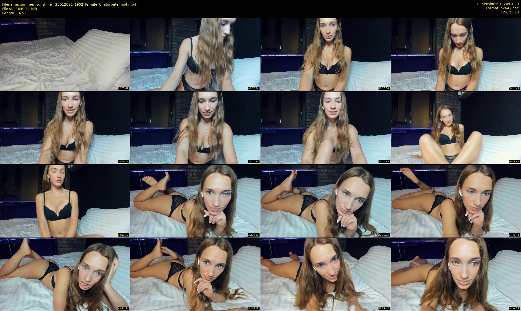 summer_sunshine_ — 35 minute Chaturbate female cam show recording, 1080p, Jan 25, 2021