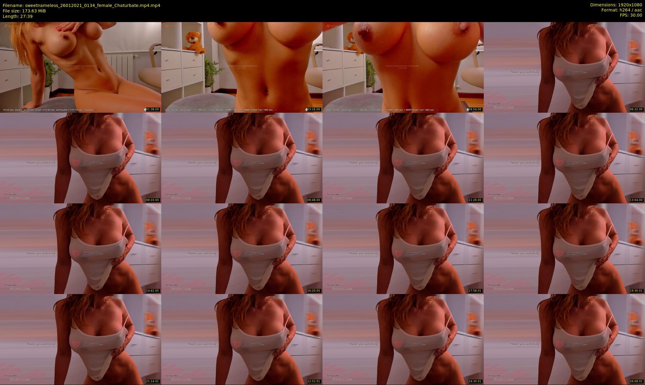 sweetnameless — 28 minute Chaturbate couple cam show recording, 1080p, Jan 26, 2021