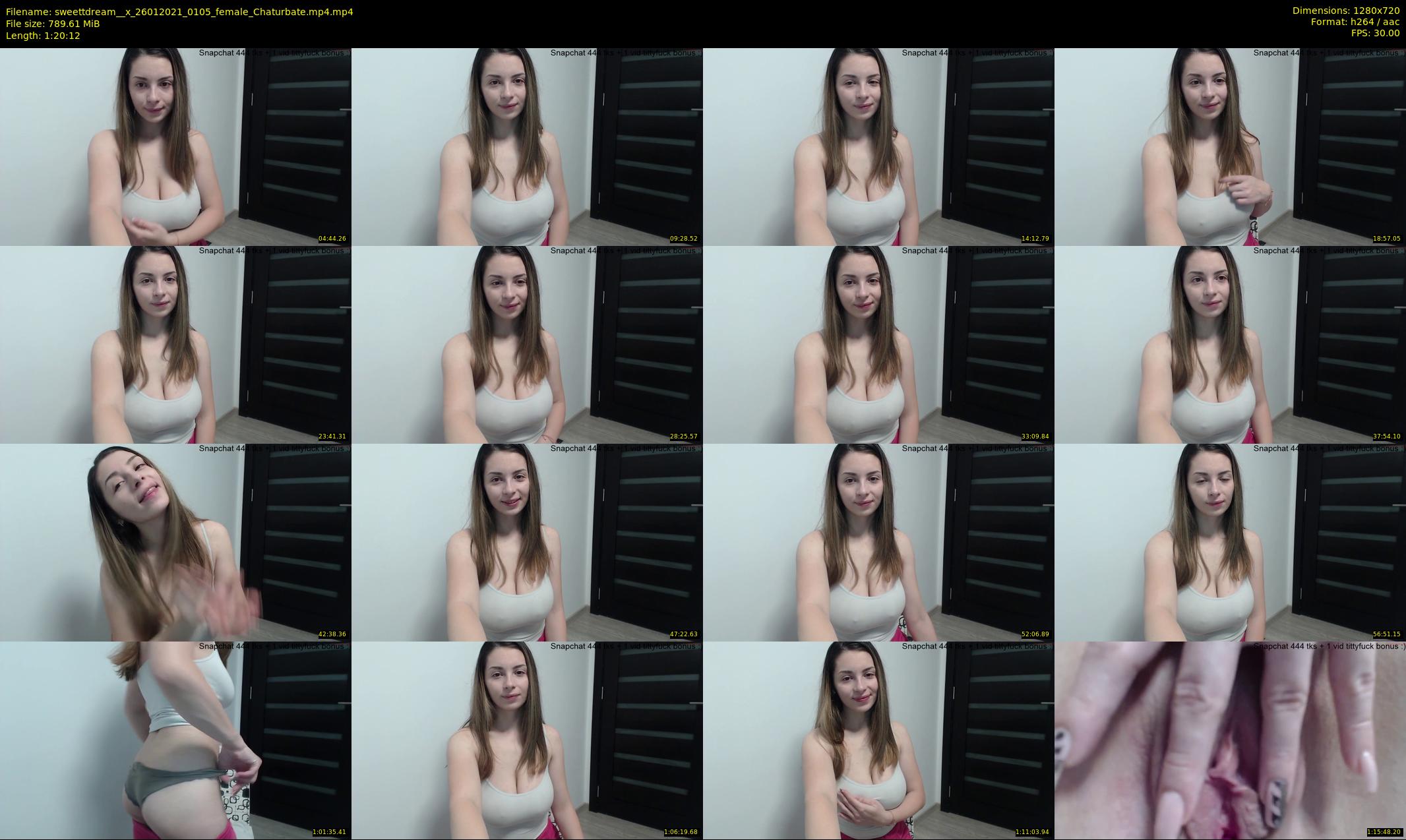 sweettdream__x — 81 minute Chaturbate female cam show recording, 720p, Jan 26, 2021