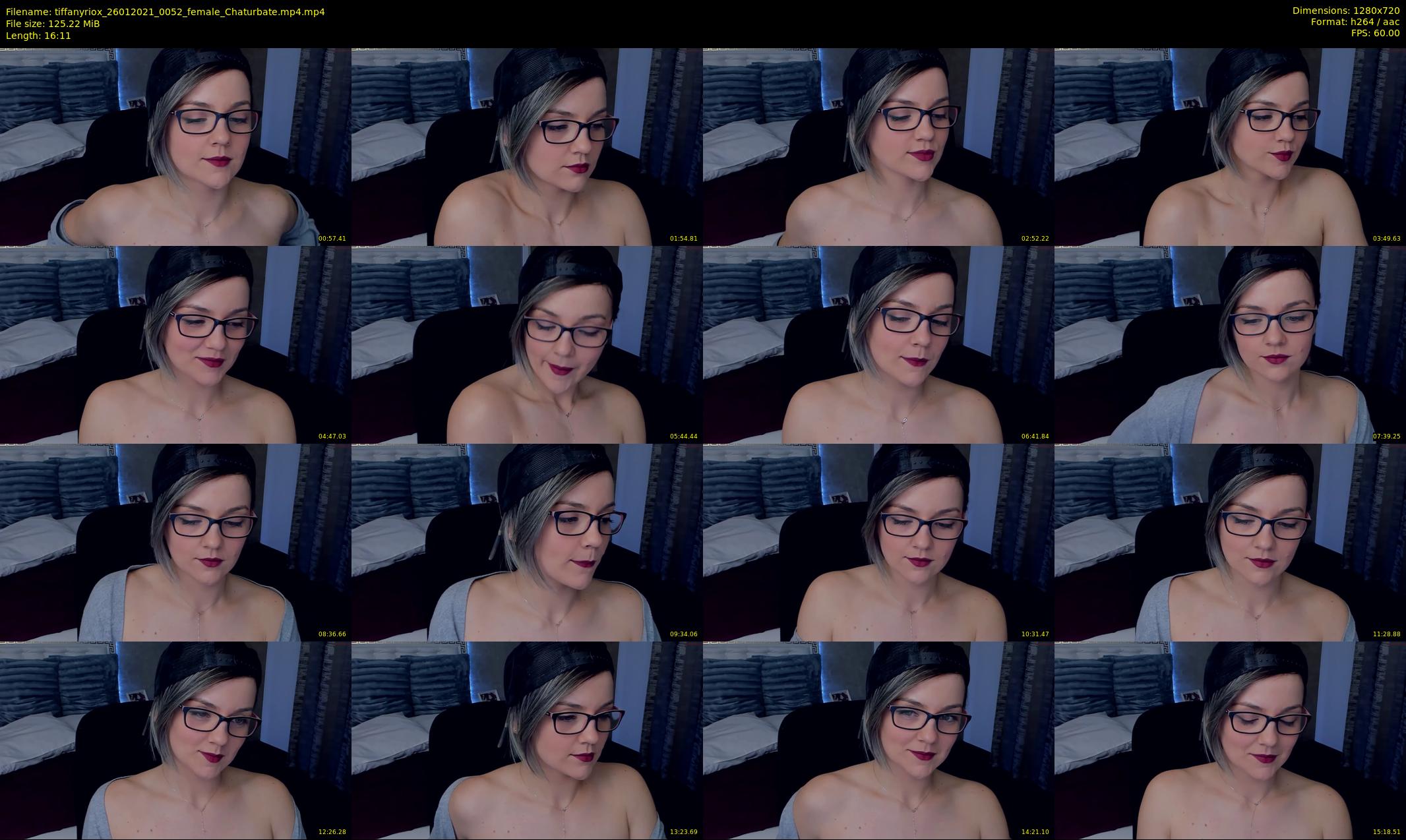 tiffanyriox — 17 minute Chaturbate female cam show recording, 720p, Jan 26, 2021