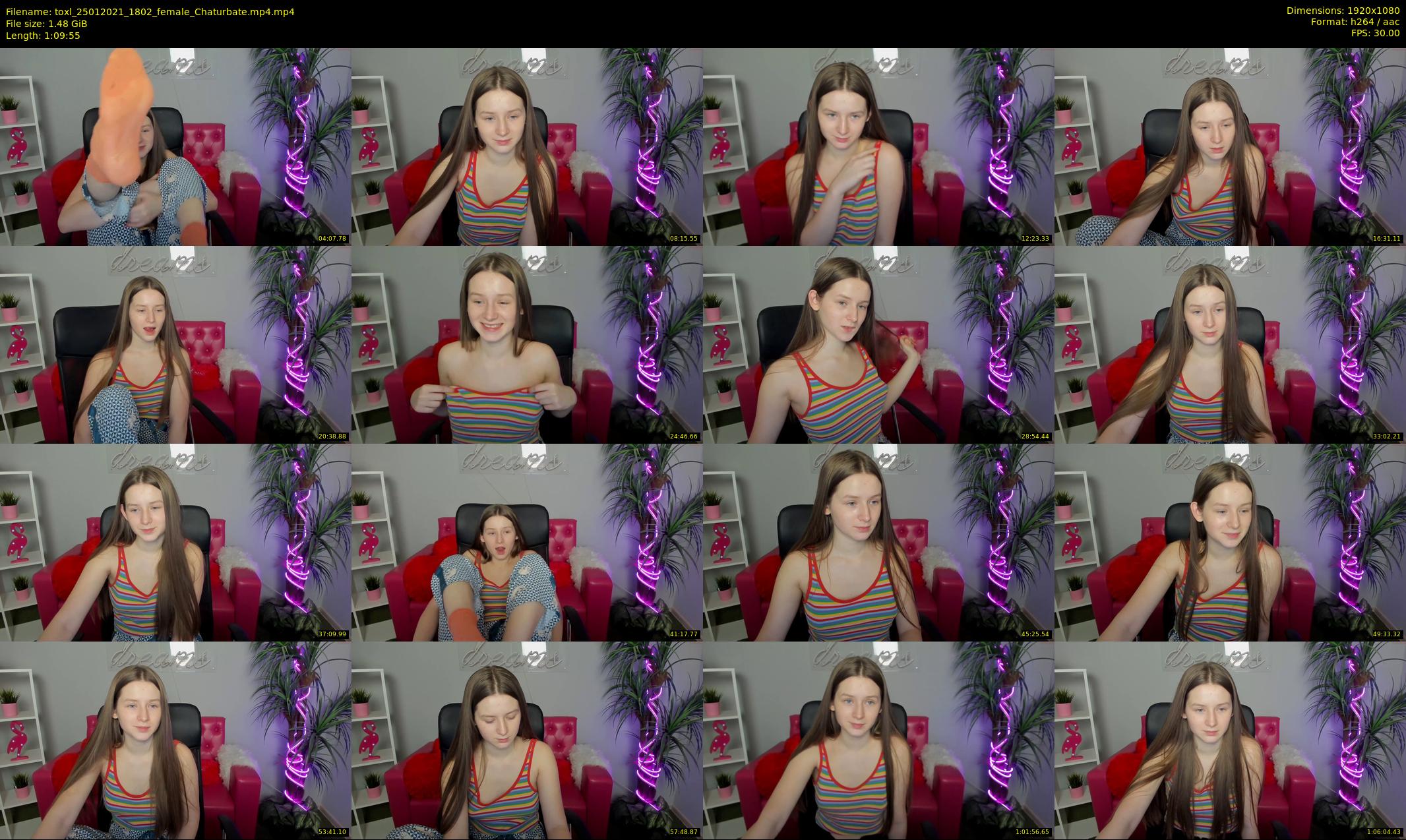 toxl — 70 minute Chaturbate female cam show recording, 1080p, Jan 25, 2021