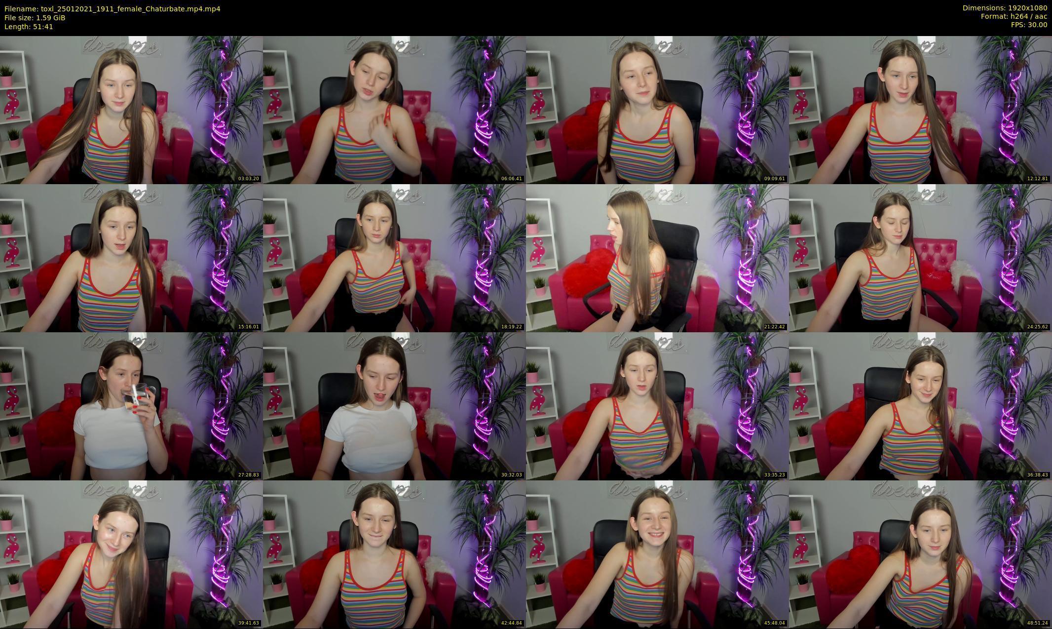 toxl — 52 minute Chaturbate female cam show recording, 1080p, Jan 25, 2021