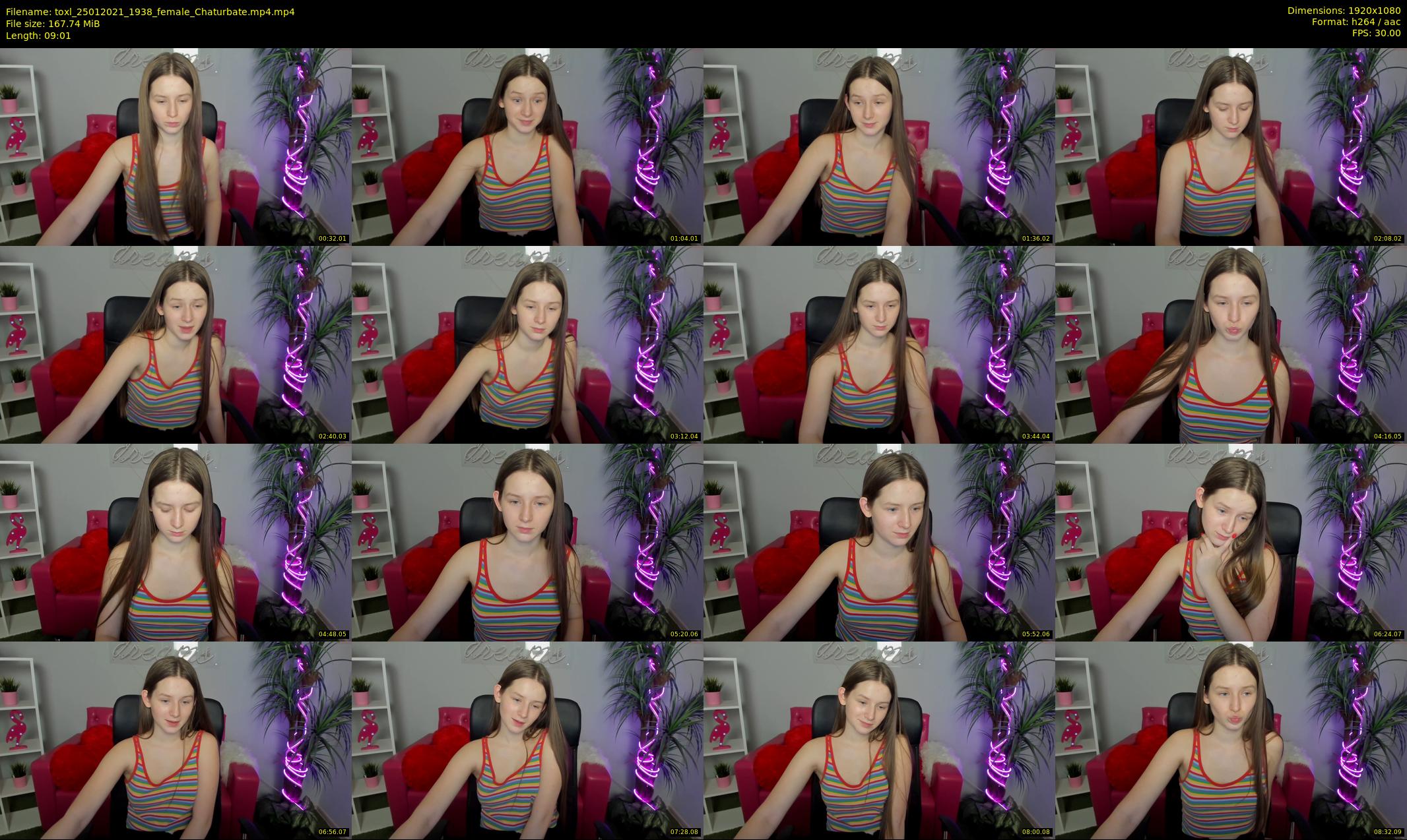 toxl — 10 minute Chaturbate female cam show recording, 1080p, Jan 25, 2021