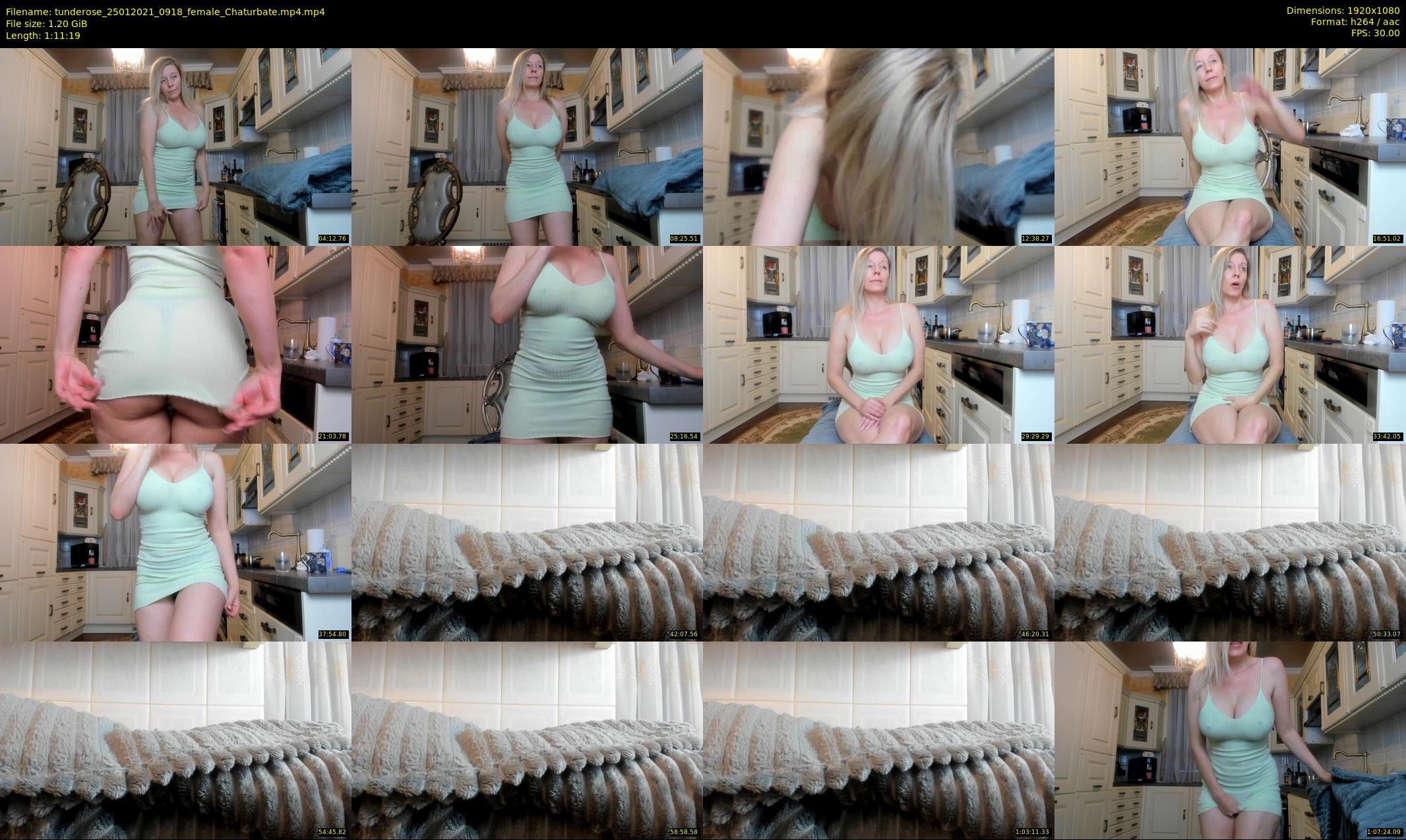 tunderose — 72 minute Chaturbate female cam show recording, 1080p, Jan 25, 2021