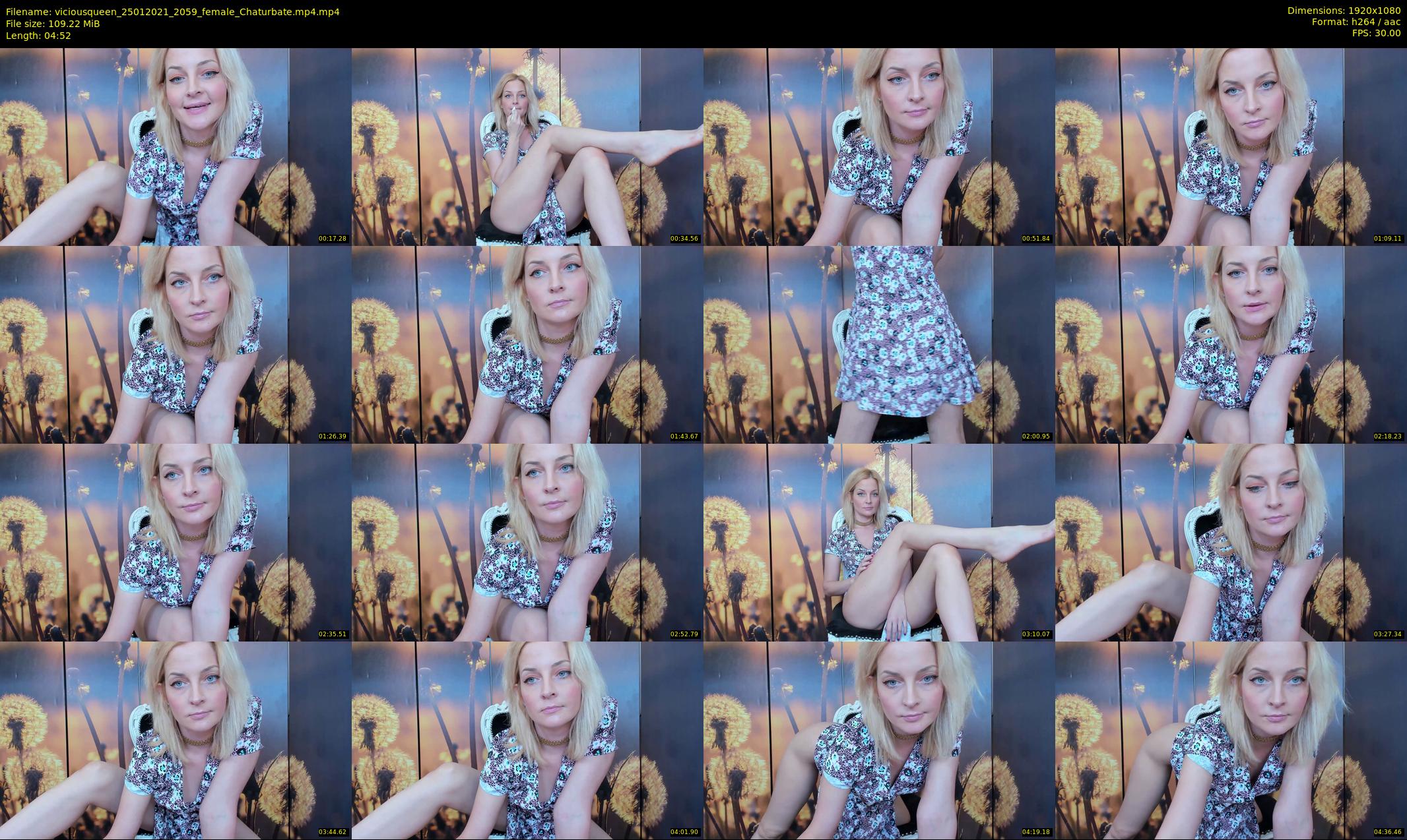 viciousqueen — 5 minute Chaturbate female cam show recording, 1080p, Jan 25, 2021