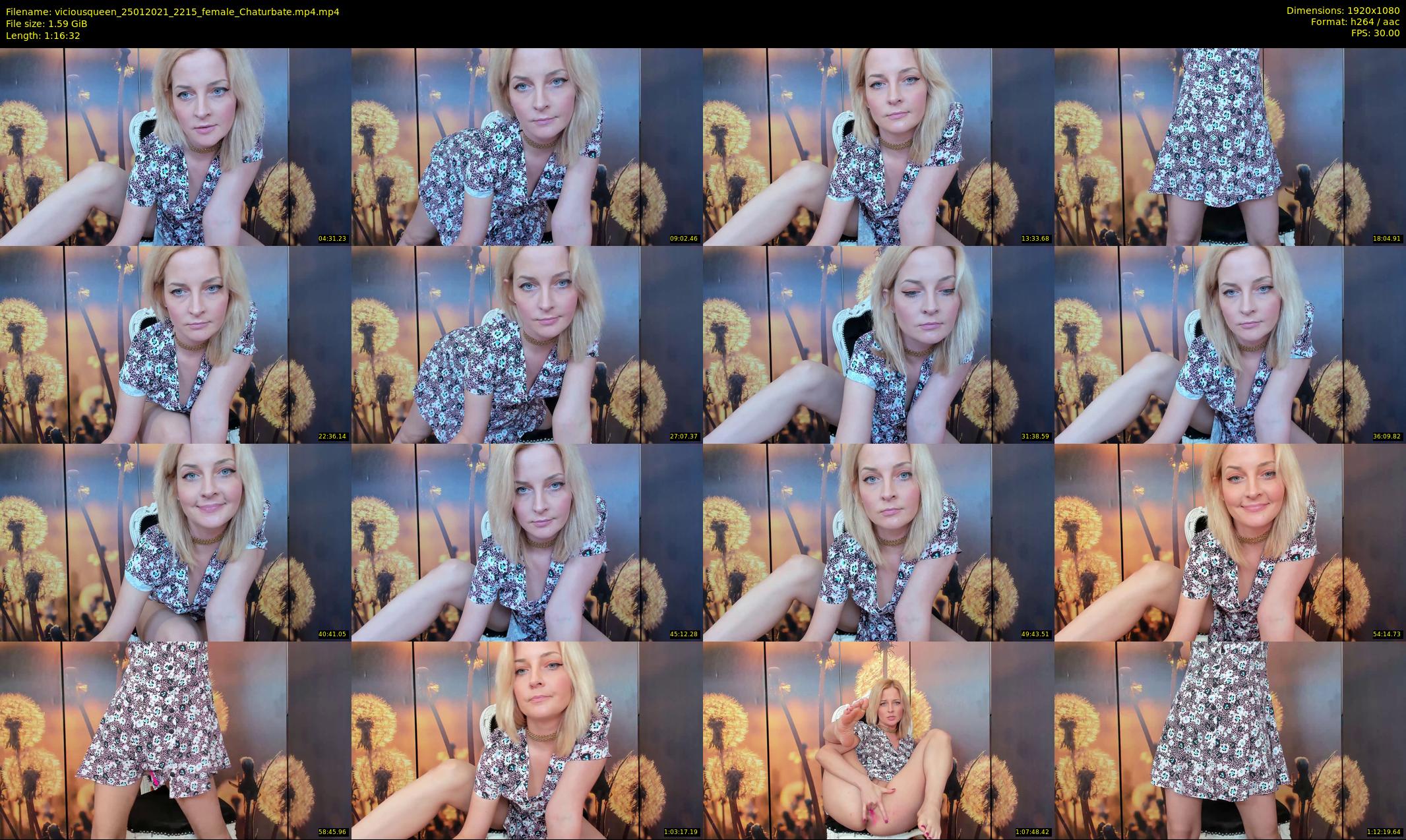 viciousqueen — 77 minute Chaturbate female cam show recording, 1080p, Jan 25, 2021