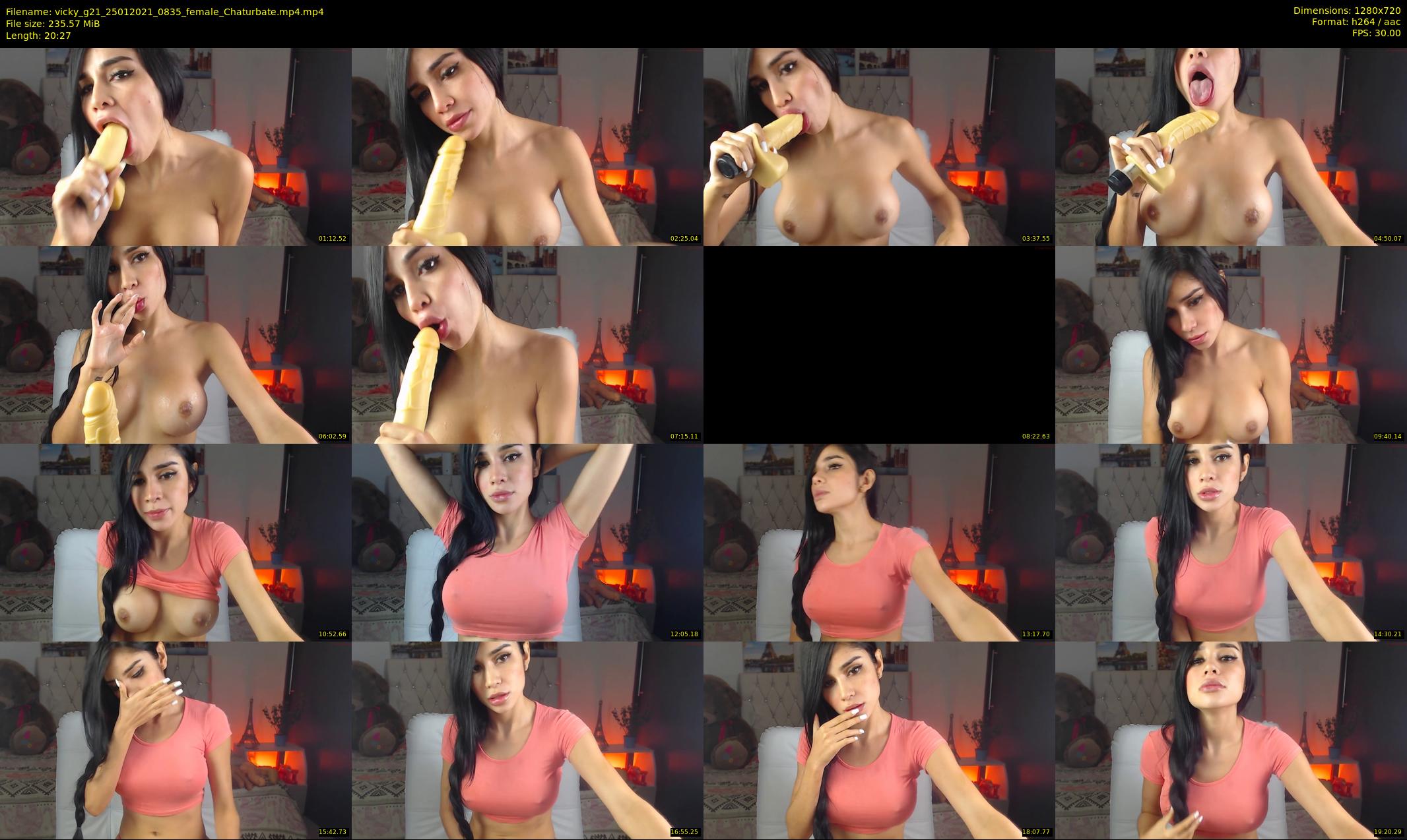 vicky_g21 — 21 minute Chaturbate female cam show recording, 720p, Jan 25, 2021