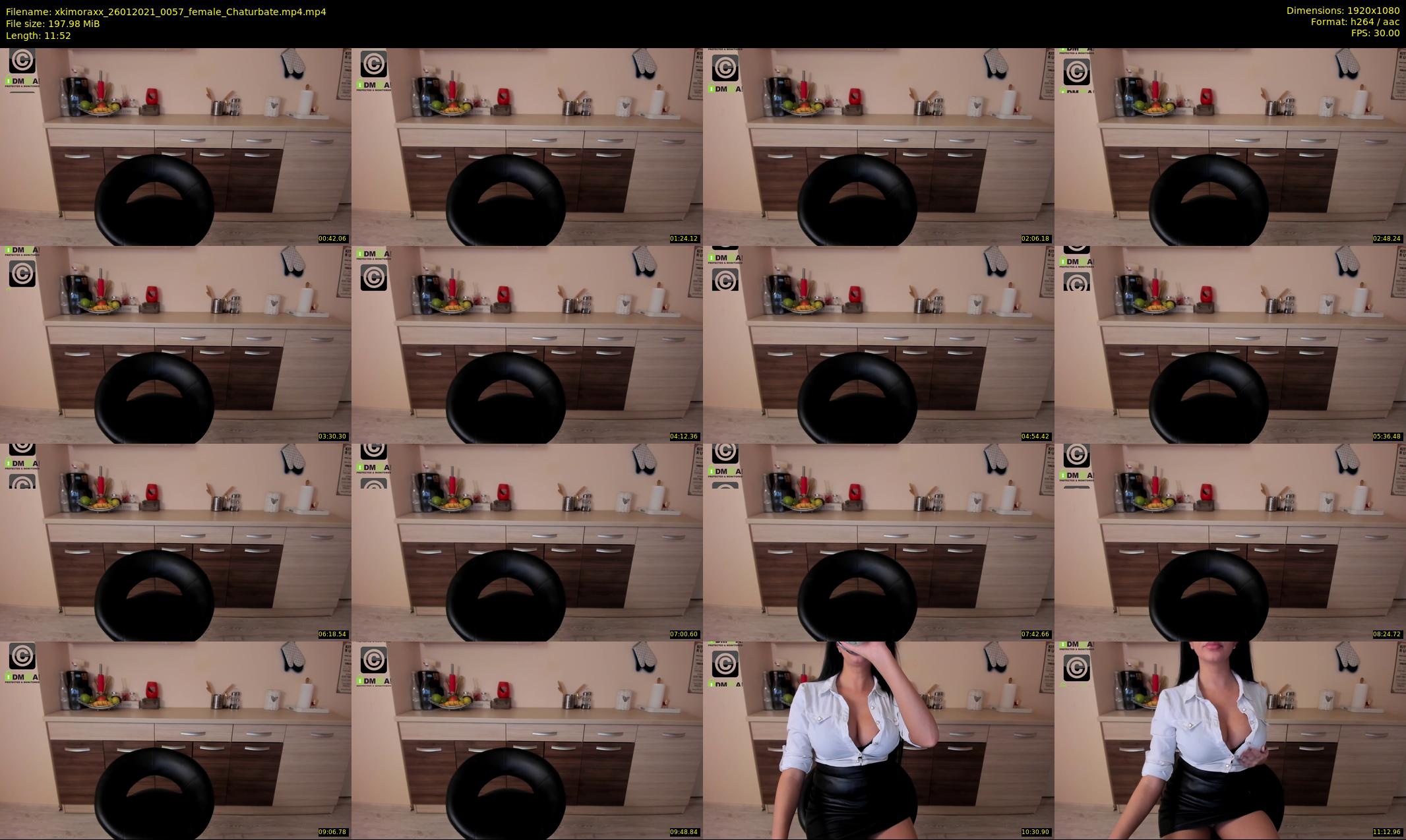 xkimoraxx — 12 minute Chaturbate female cam show recording, 1080p, Jan 26, 2021