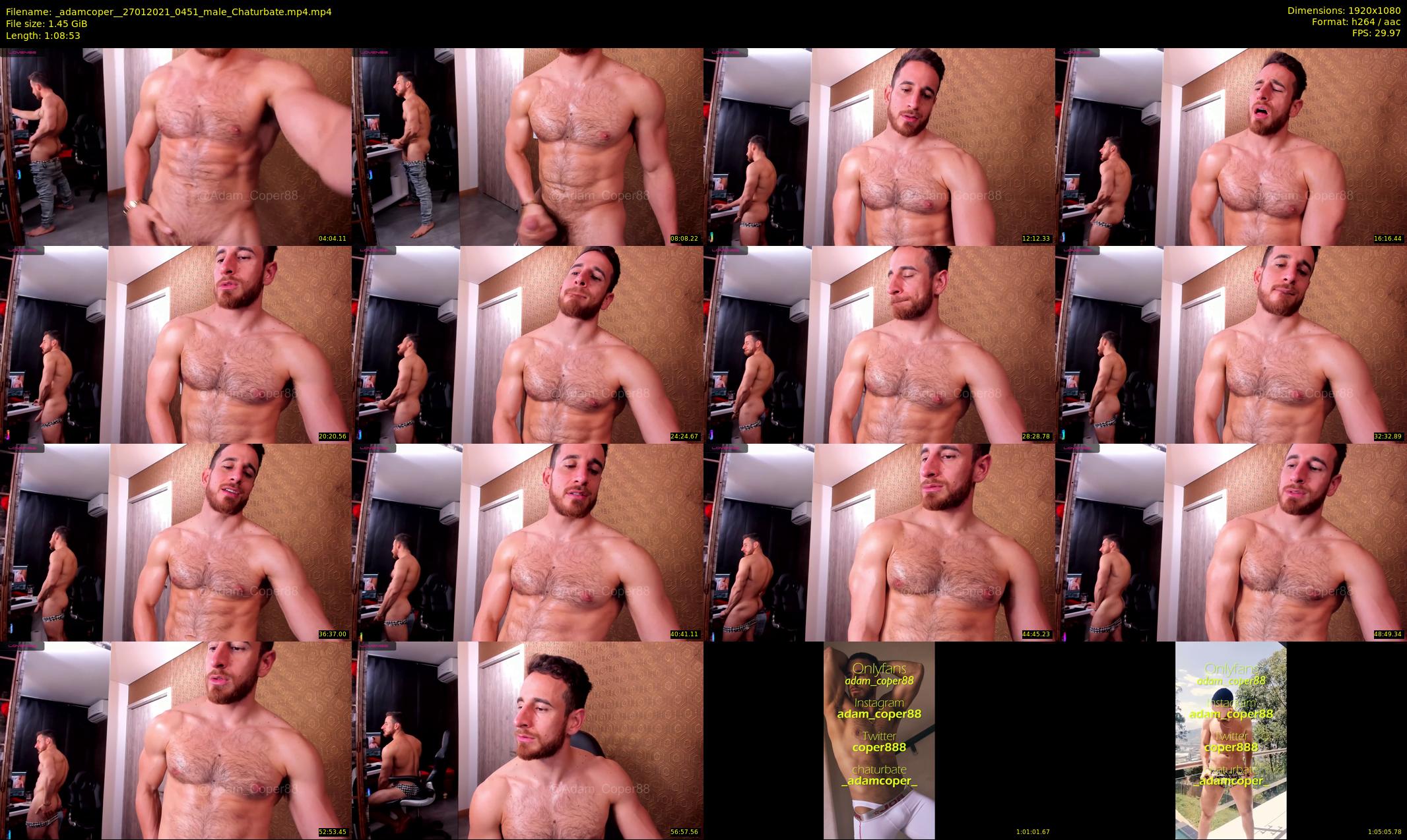 _adamcoper_ — 69 minute Chaturbate male cam show recording, 1080p, Jan 27, 2021