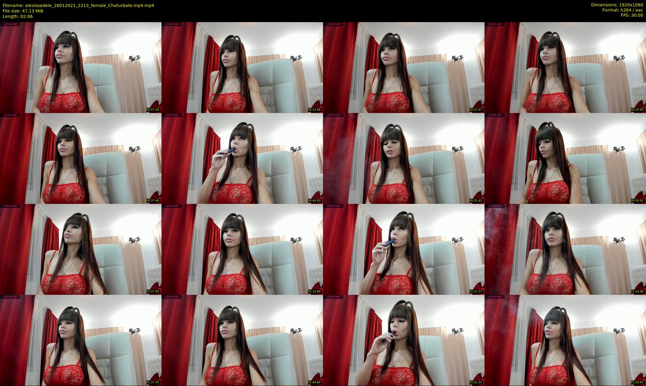 alexissadele — 3 minute Chaturbate female cam show recording, 1080p, Jan 26, 2021
