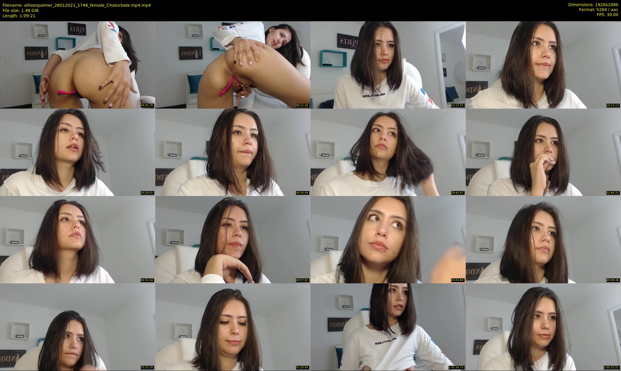allisonpalmer — 70 minute Chaturbate female cam show recording, 1080p, Jan 26, 2021