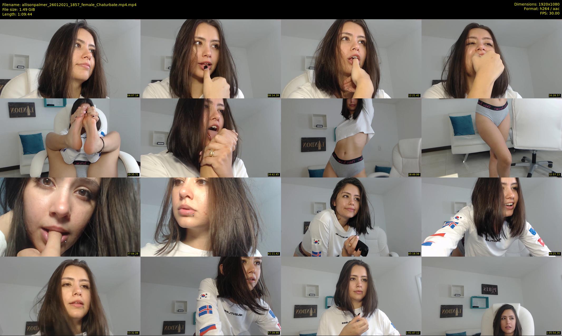 allisonpalmer — 70 minute Chaturbate female cam show recording, 1080p, Jan 26, 2021