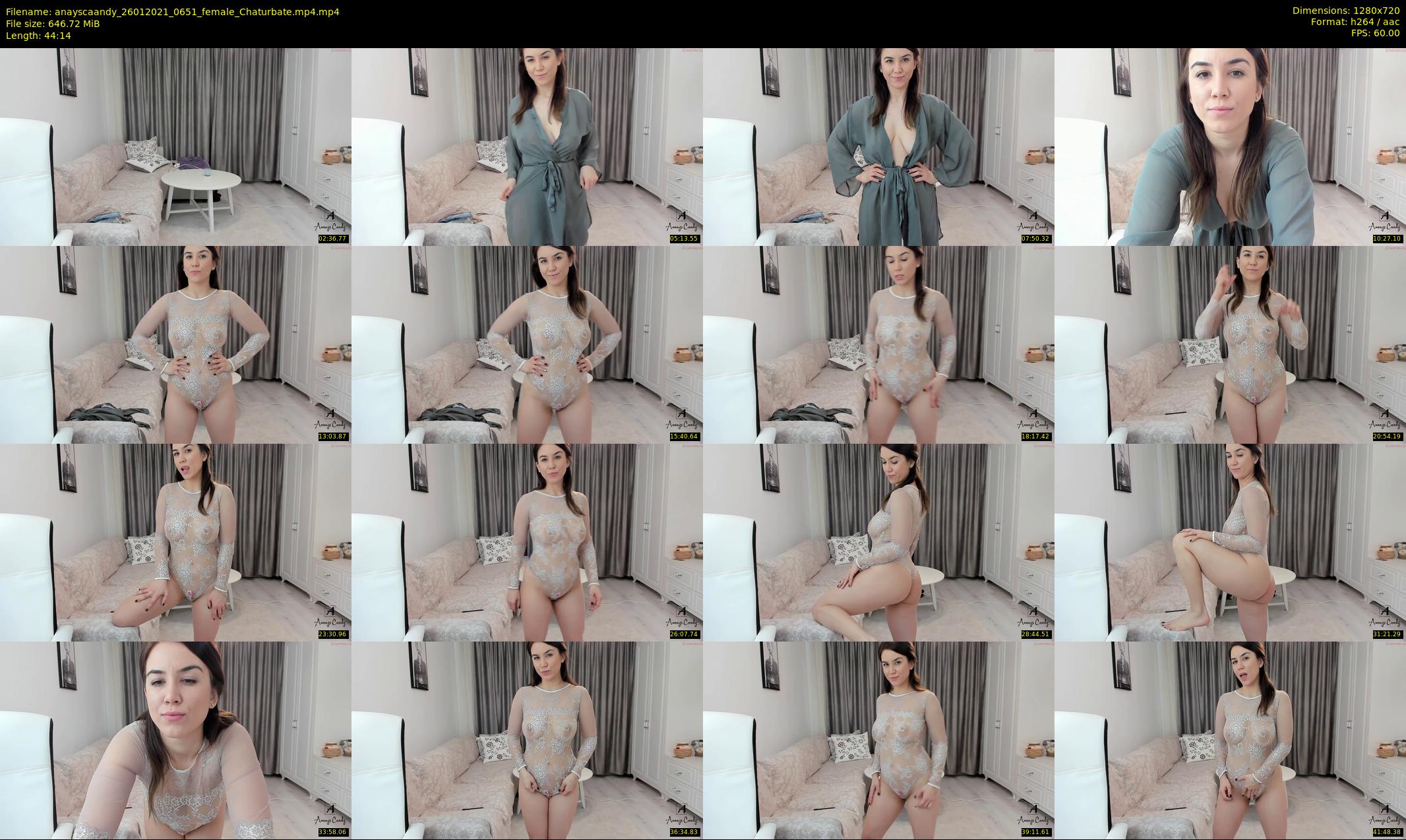 anayscaandy — 45 minute Chaturbate female cam show recording, 720p, Jan 26, 2021