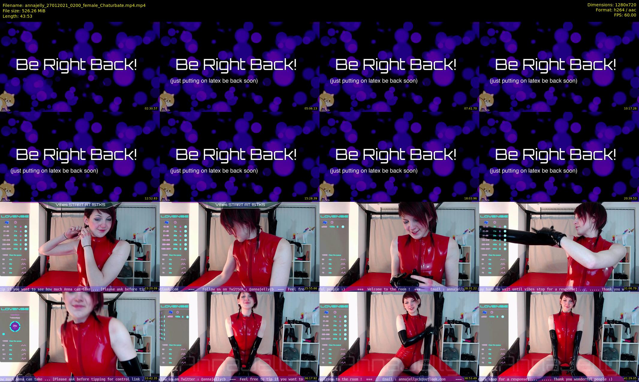 annajelly — 44 minute Chaturbate couple cam show recording, 720p, Jan 27, 2021