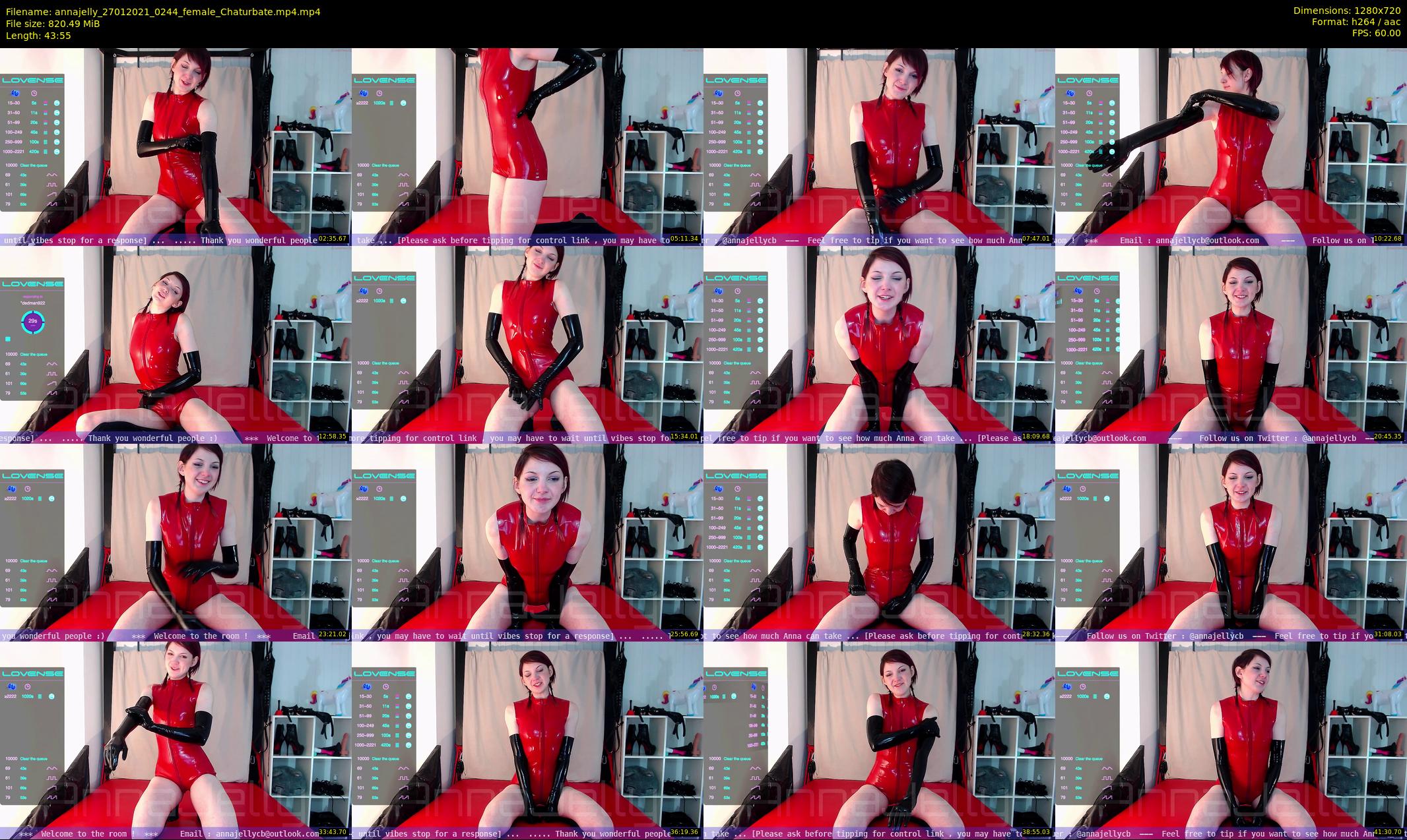 annajelly — 44 minute Chaturbate couple cam show recording, 720p, Jan 27, 2021