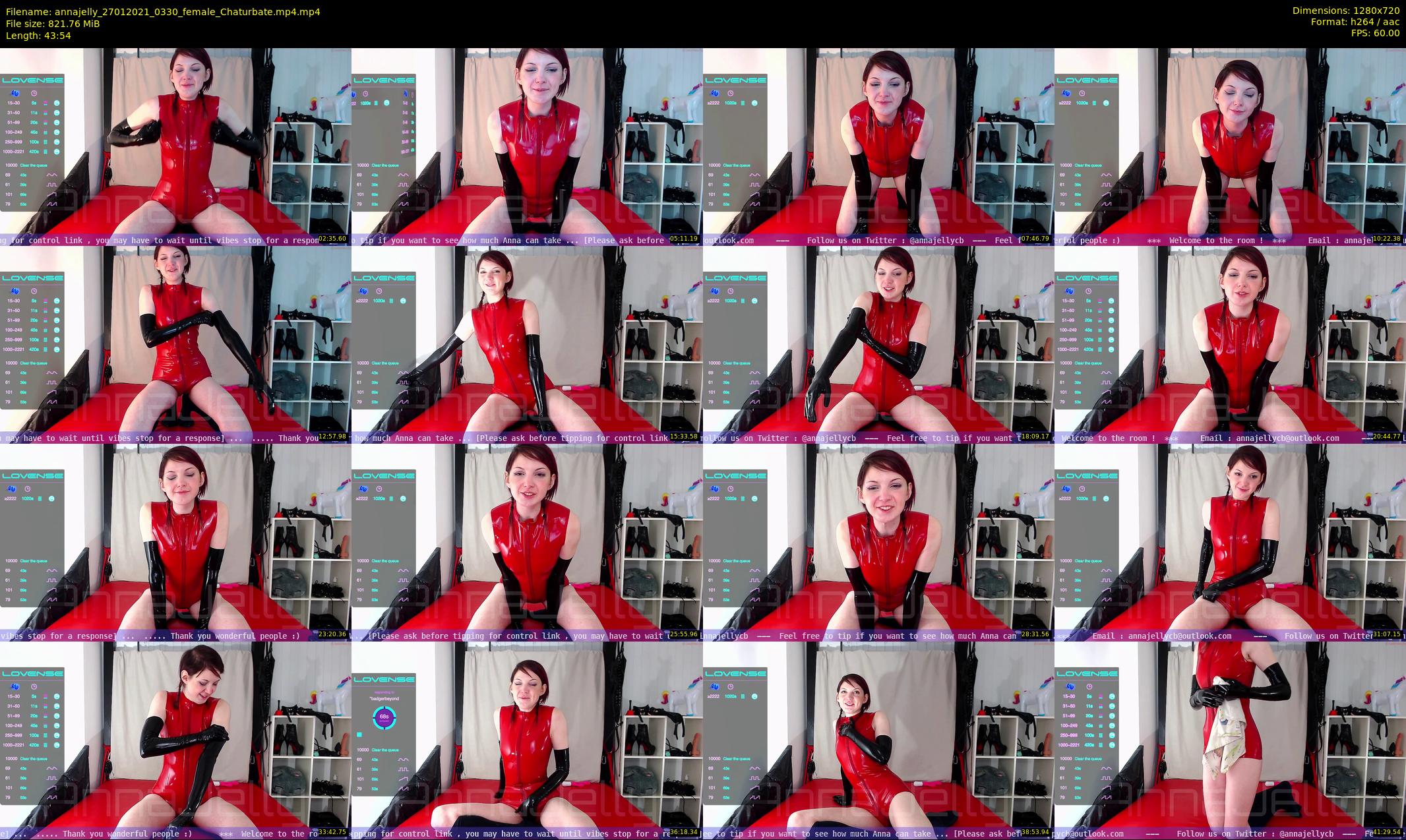 annajelly — 44 minute Chaturbate couple cam show recording, 720p, Jan 27, 2021