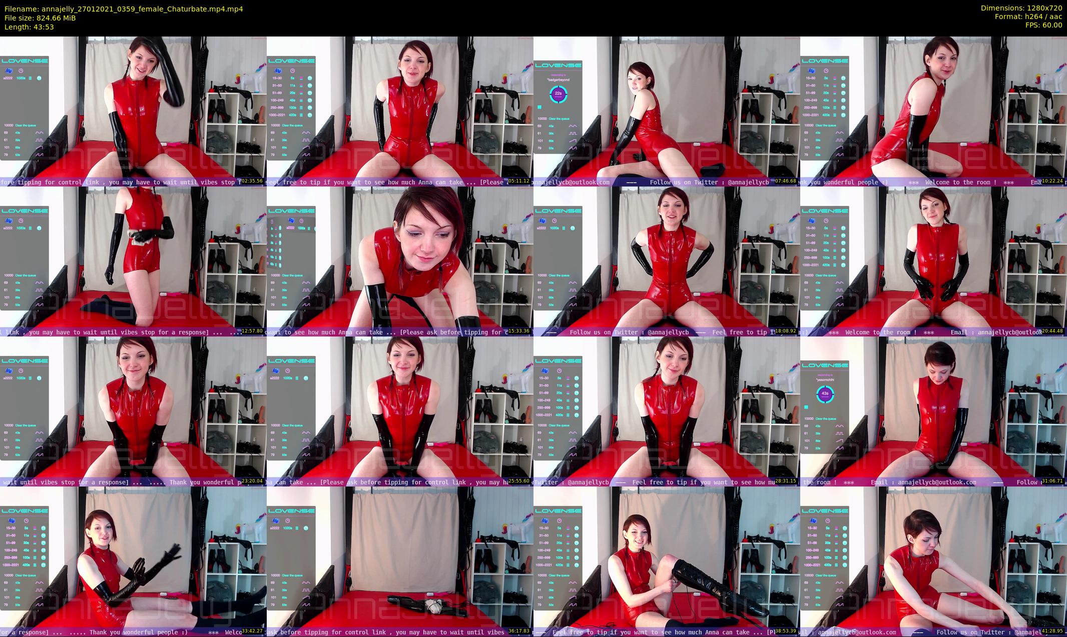 annajelly — 44 minute Chaturbate couple cam show recording, 720p, Jan 27, 2021