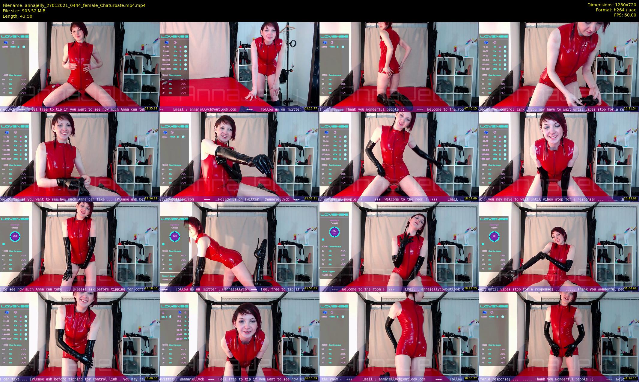 annajelly — 44 minute Chaturbate couple cam show recording, 720p, Jan 27, 2021
