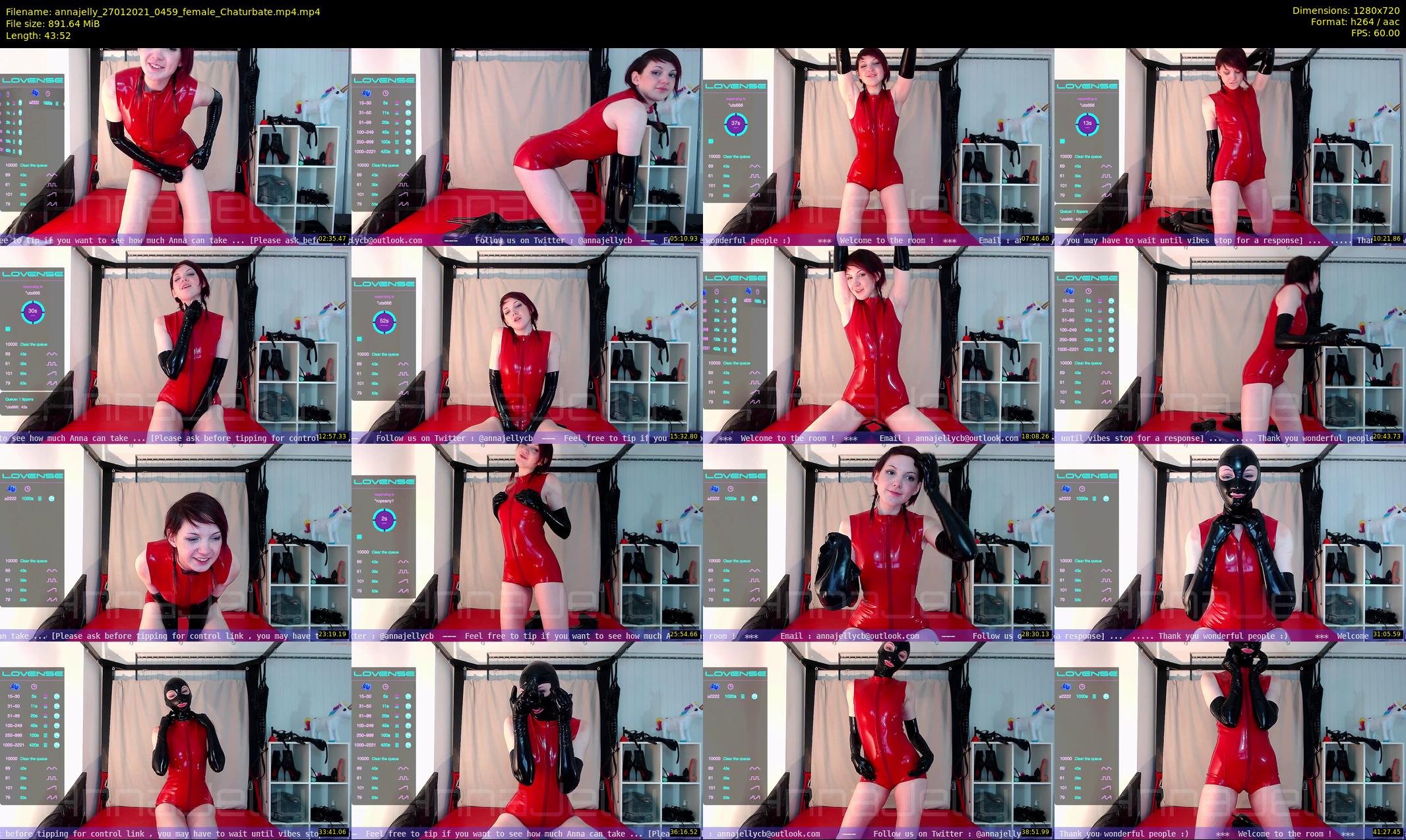 annajelly — 44 minute Chaturbate couple cam show recording, 720p, Jan 27, 2021