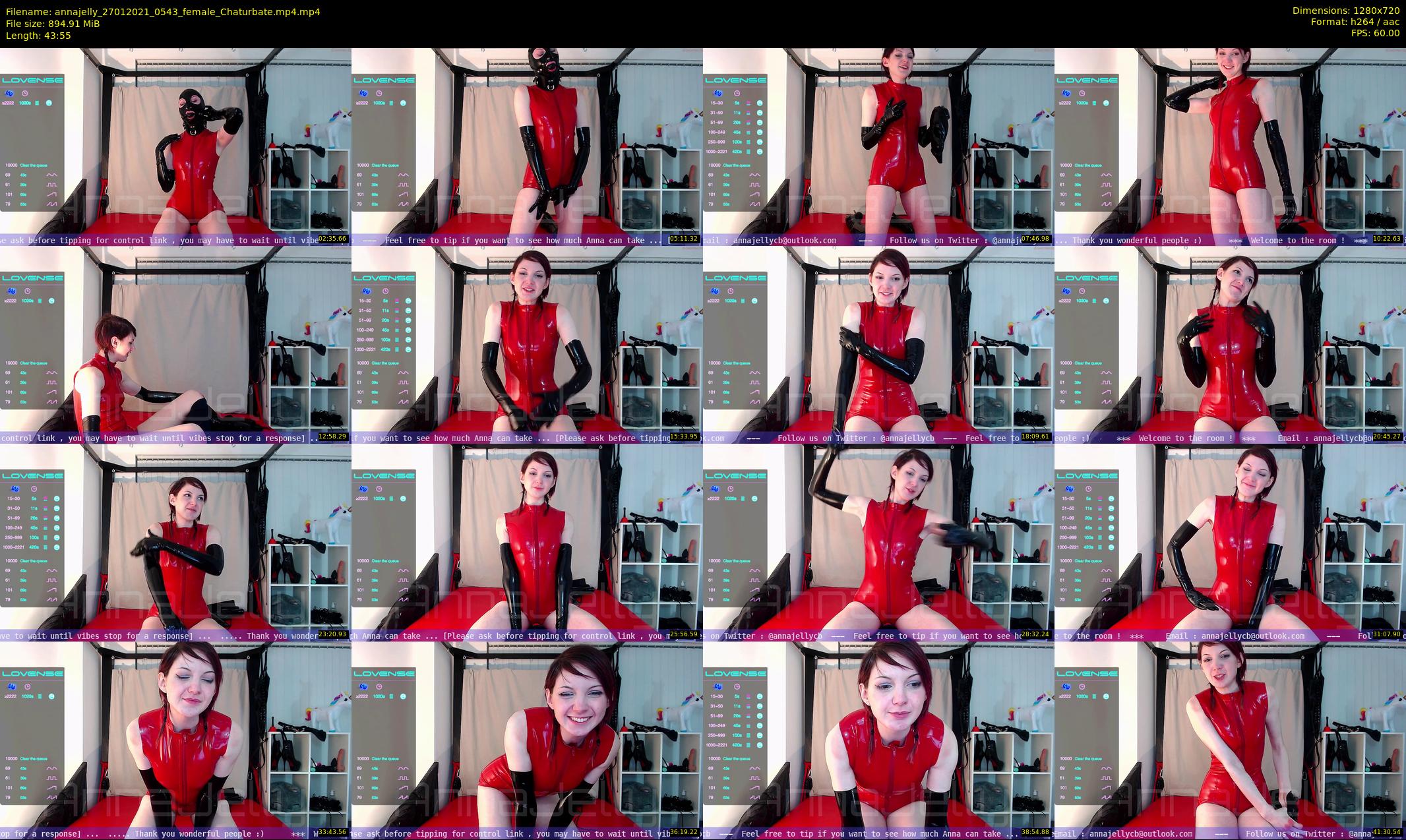 annajelly — 44 minute Chaturbate couple cam show recording, 720p, Jan 27, 2021
