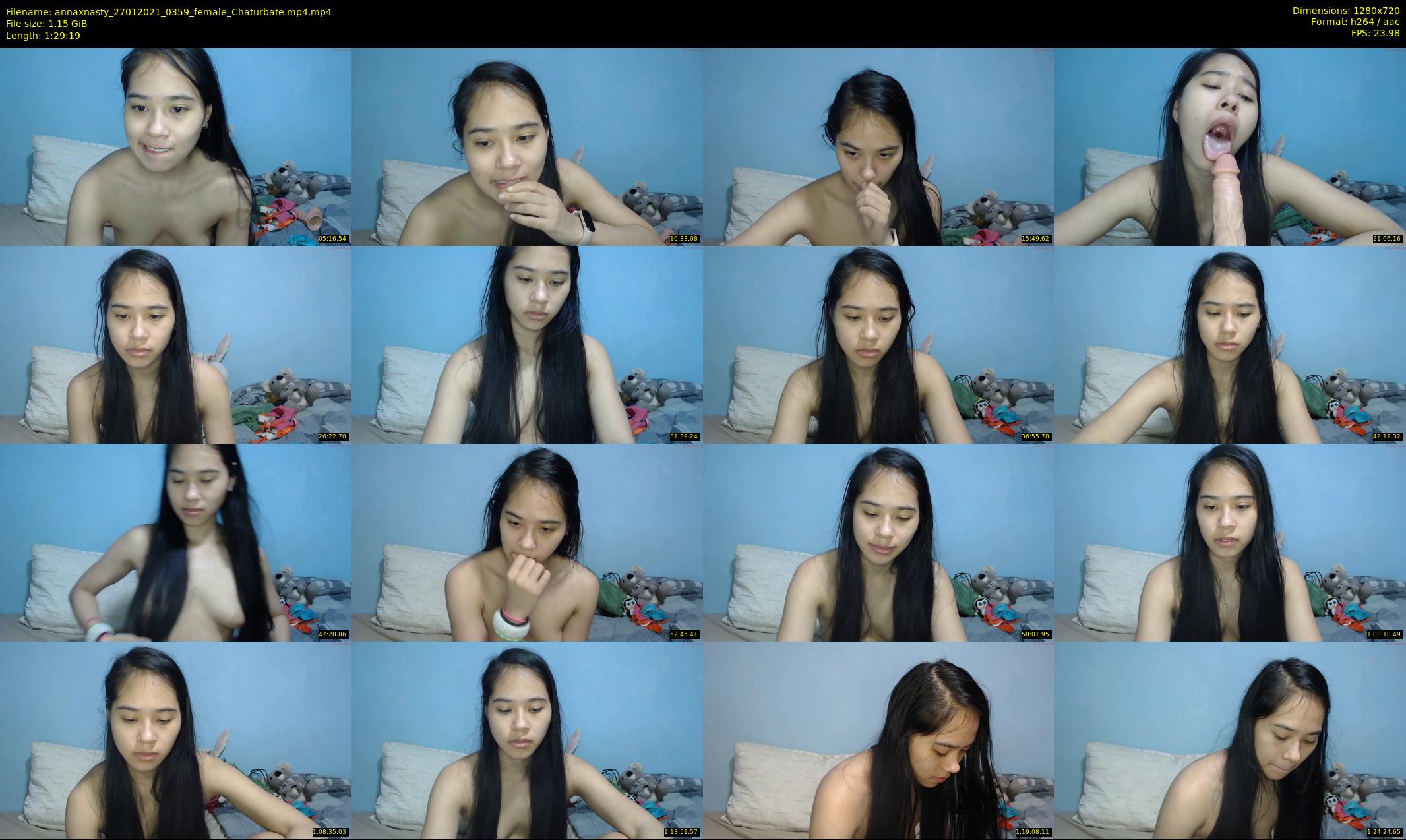 annaxnasty — 90 minute Chaturbate female cam show recording, 720p, Jan 27, 2021