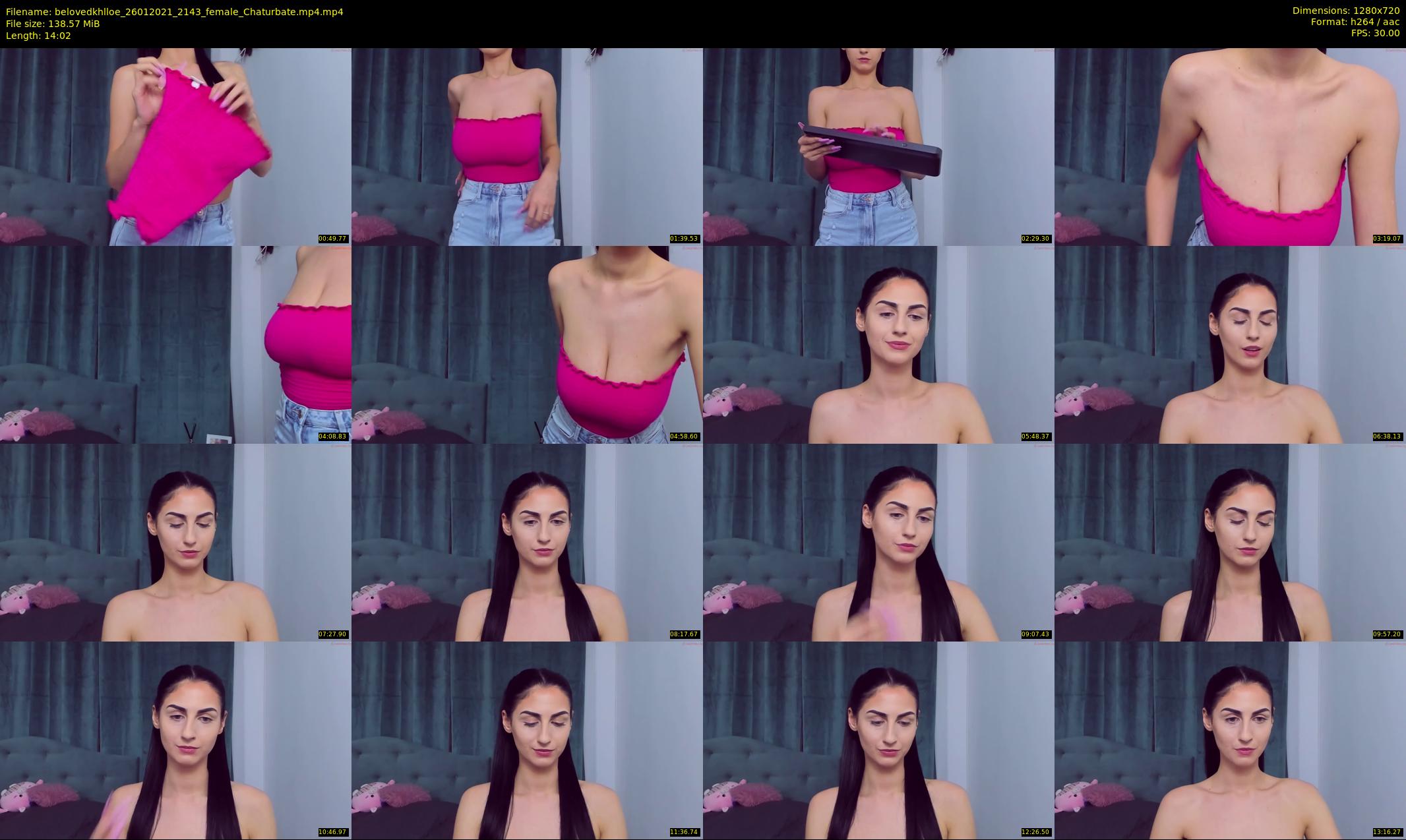 belovedkhlloe — 15 minute Chaturbate female cam show recording, 720p, Jan 26, 2021