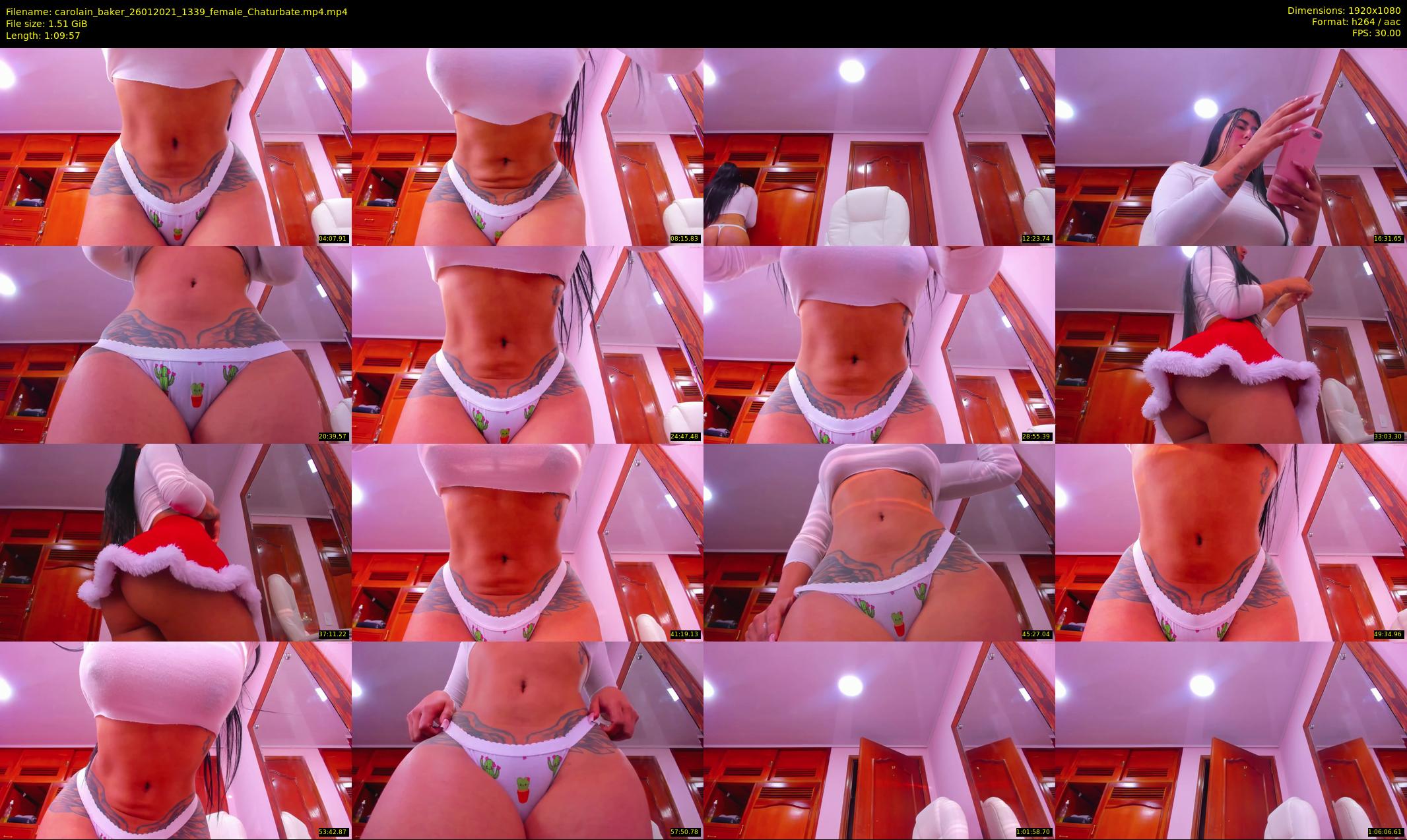 carolain_baker — 70 minute Chaturbate female cam show recording, 1080p, Jan 26, 2021