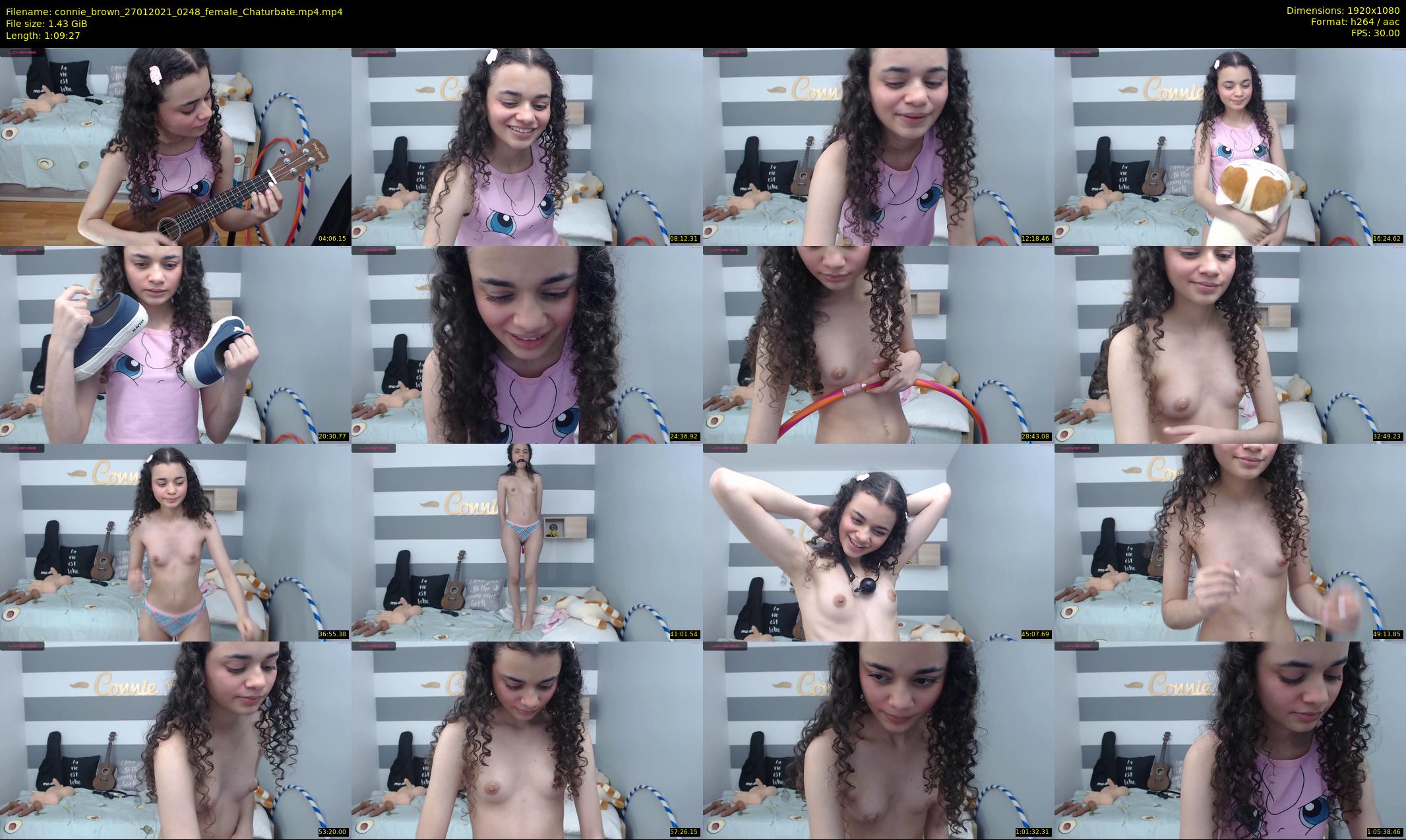 connie_brown — 70 minute Chaturbate female cam show recording, 1080p, Jan 27, 2021