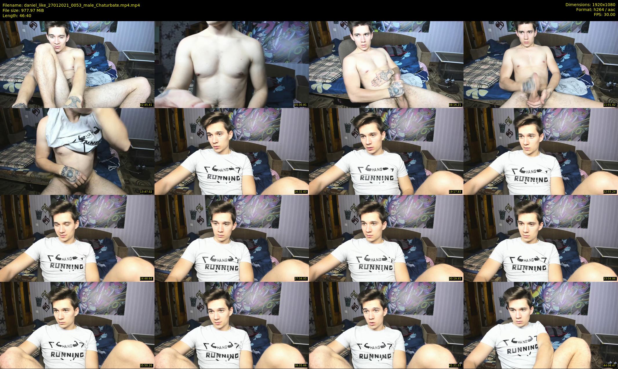 daniel_like — 47 minute Chaturbate male cam show recording, 1080p, Jan 27, 2021