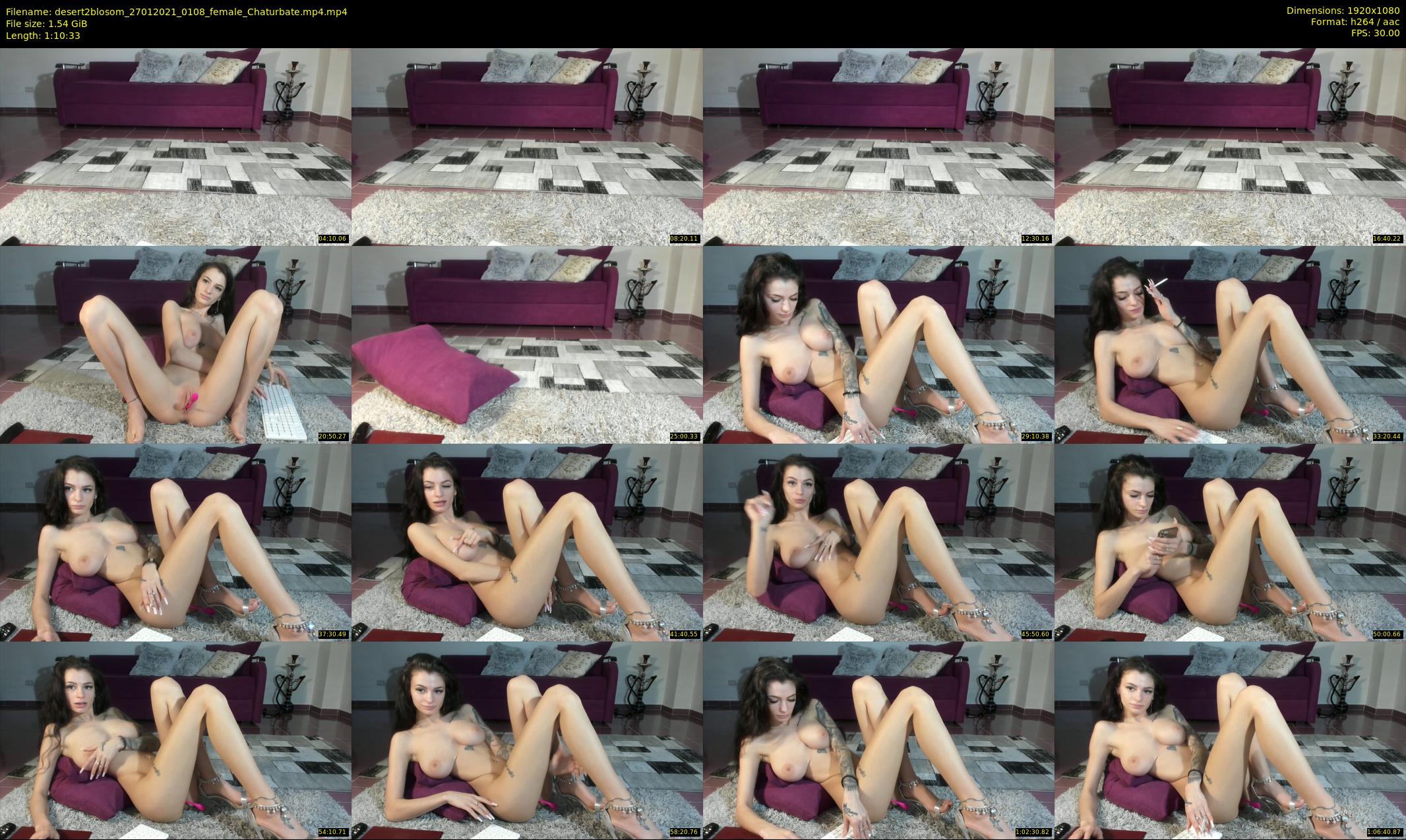 desert2blosom — 71 minute Chaturbate female cam show recording, 1080p, Jan 27, 2021
