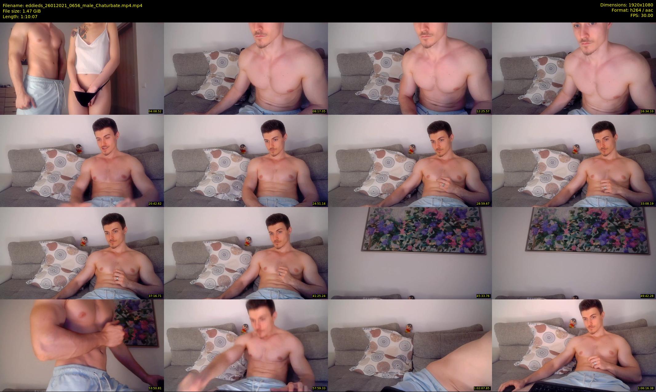 eddieds — 71 minute Chaturbate male cam show recording, 1080p, Jan 26, 2021